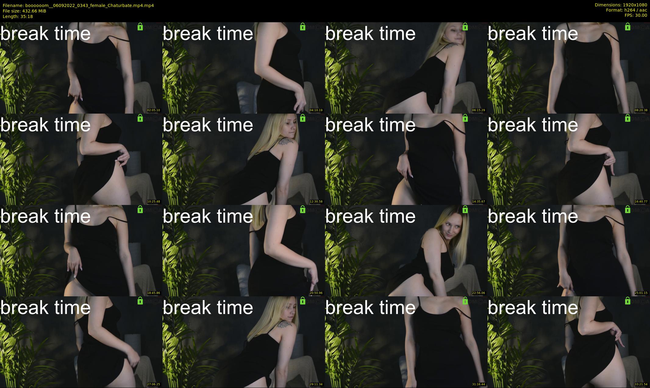boooooom_ — 36 minute Chaturbate female cam show recording, 1080p, Sep 6, 2022