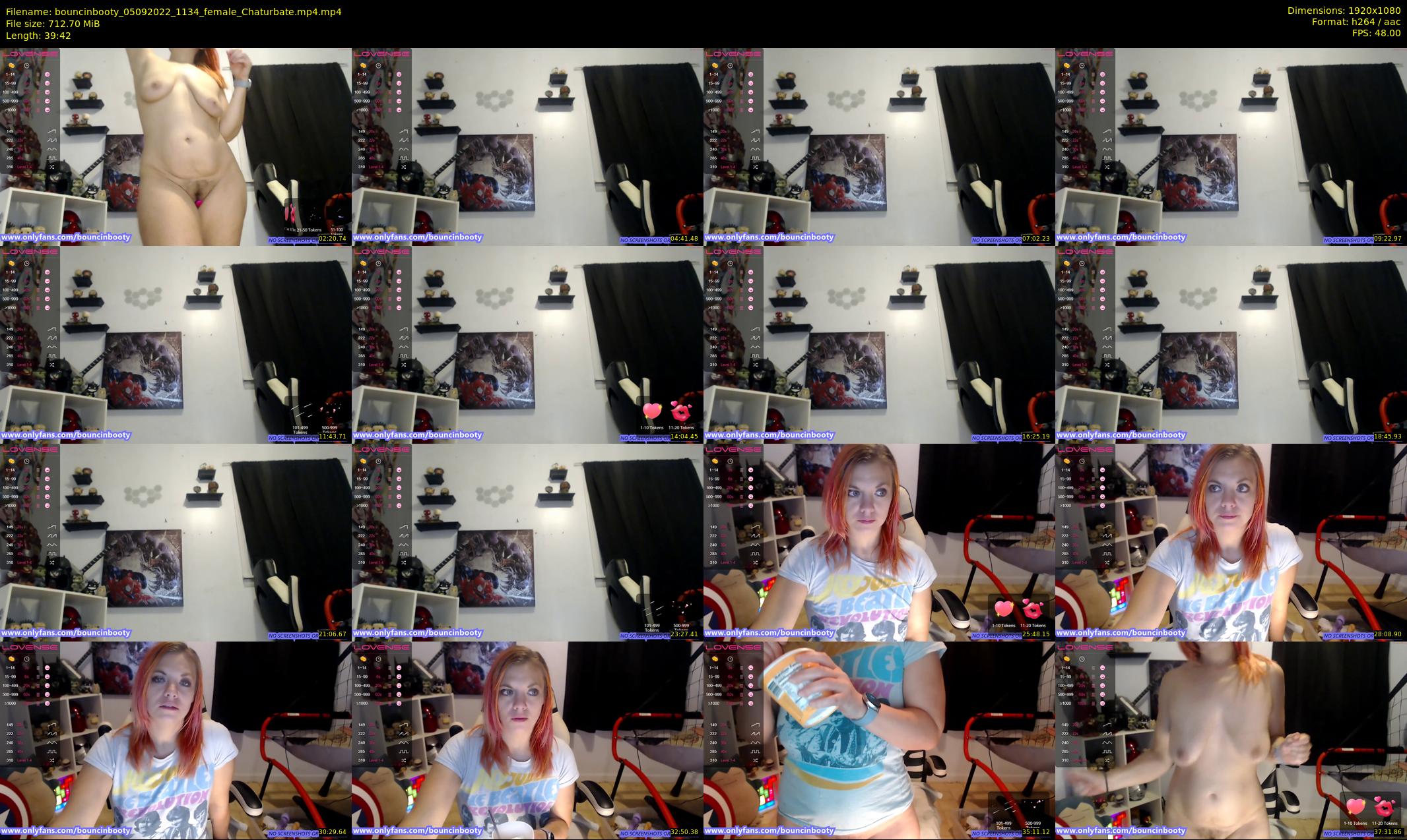 bouncinbooty — 40 minute Chaturbate female cam show recording, 1080p, Sep 5, 2022