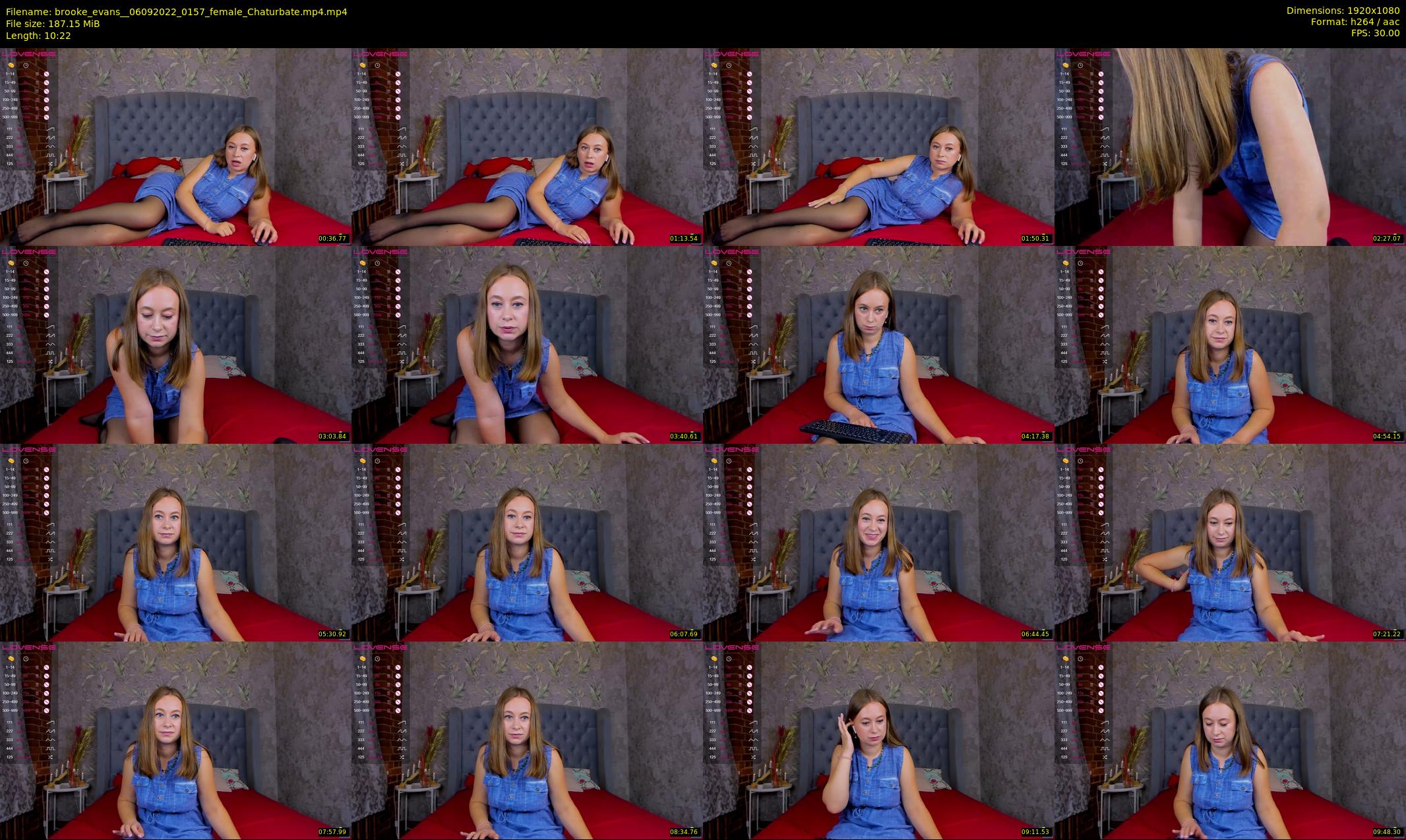 brooke_evans_ — 11 minute Chaturbate female cam show recording, 1080p, Sep 6, 2022