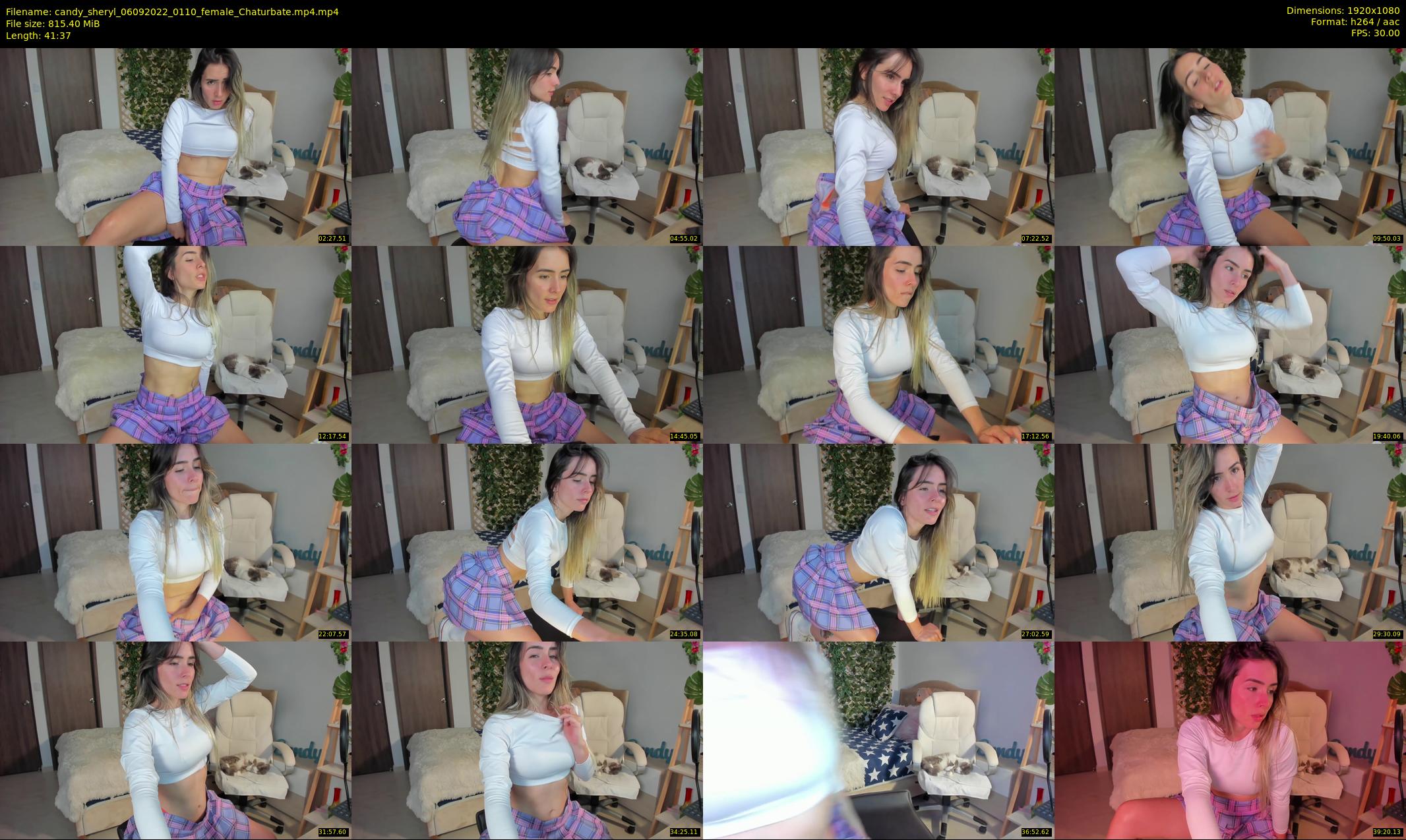 candy_sheryl — 42 minute Chaturbate female cam show recording, 1080p, Sep 6, 2022