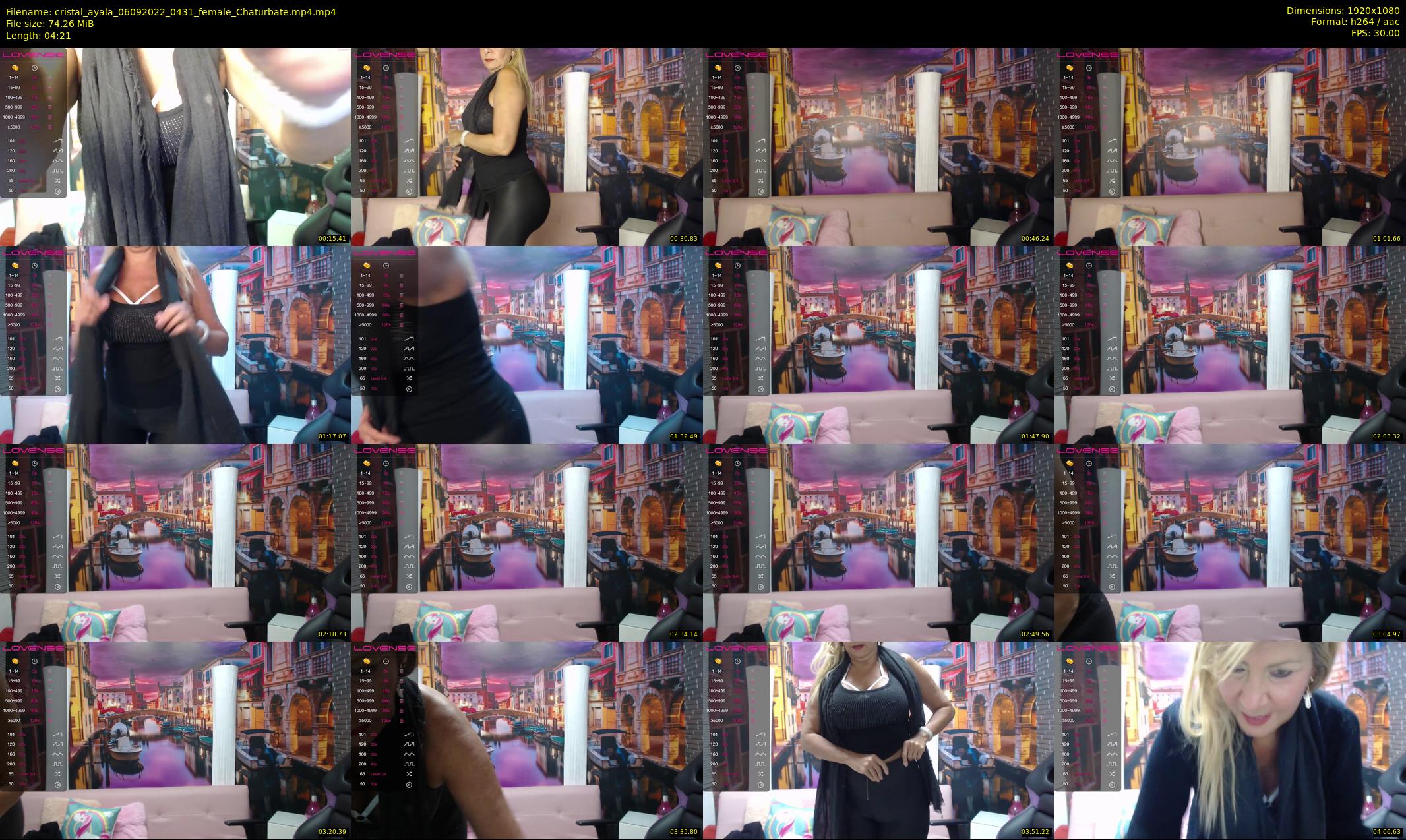 cristal_ayala — 5 minute Chaturbate female cam show recording, 1080p, Sep 6, 2022