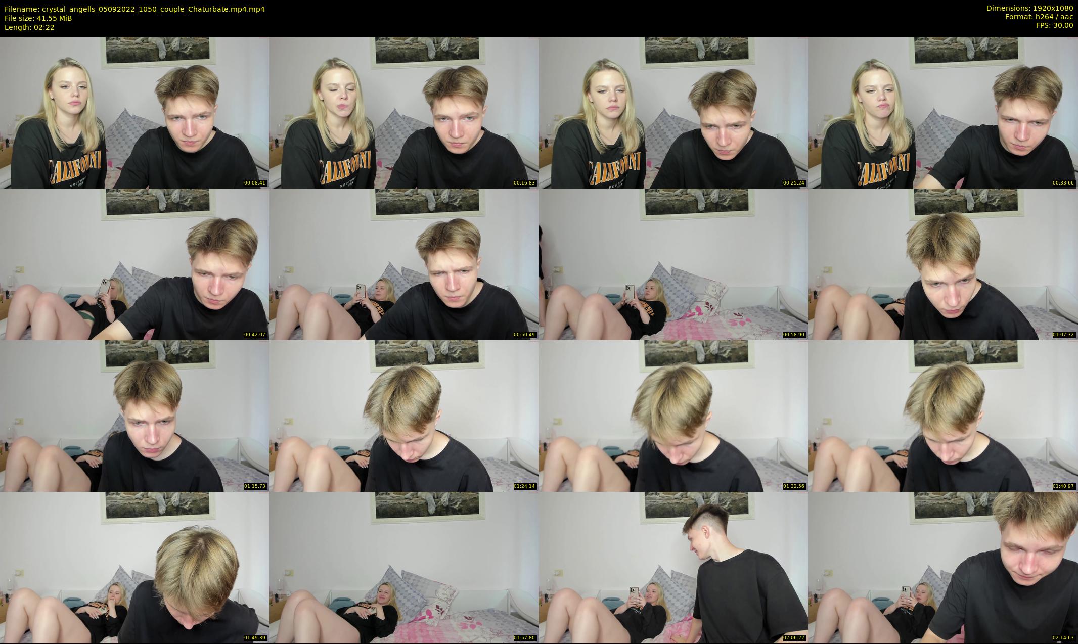 crystal_angells — 3 minute Chaturbate couple cam show recording, 1080p, Sep 5, 2022