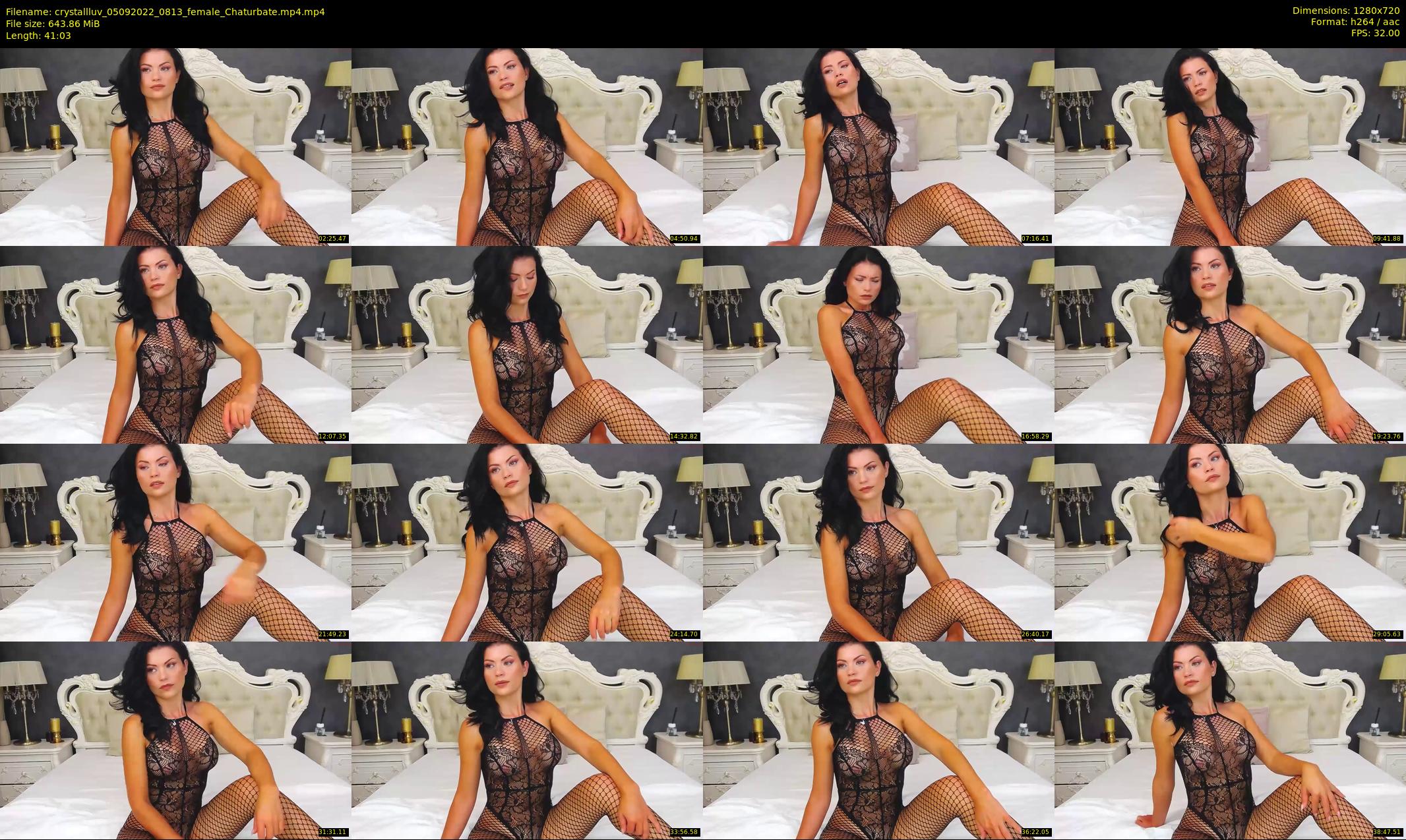 crystallluv — 42 minute Chaturbate female cam show recording, 720p, Sep 5, 2022