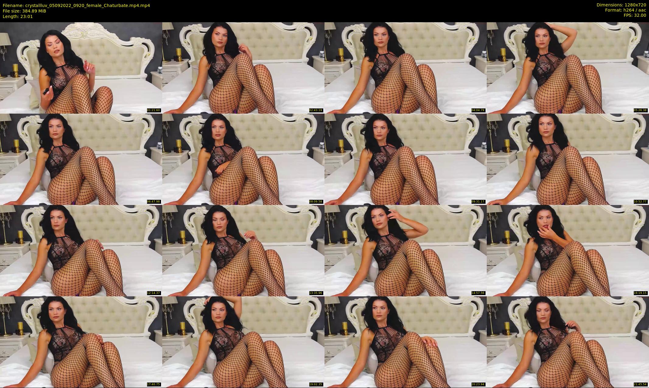 crystallluv — 24 minute Chaturbate female cam show recording, 720p, Sep 5, 2022