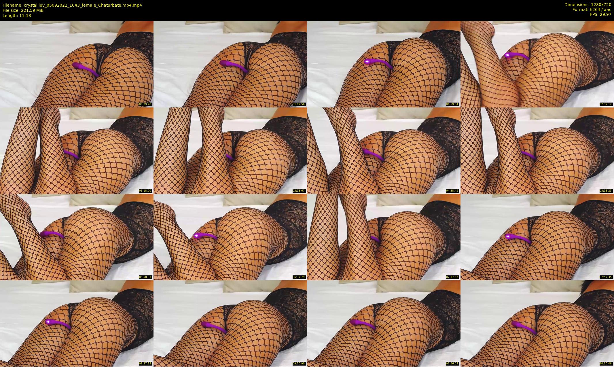 crystallluv — 12 minute Chaturbate female cam show recording, 720p, Sep 5, 2022