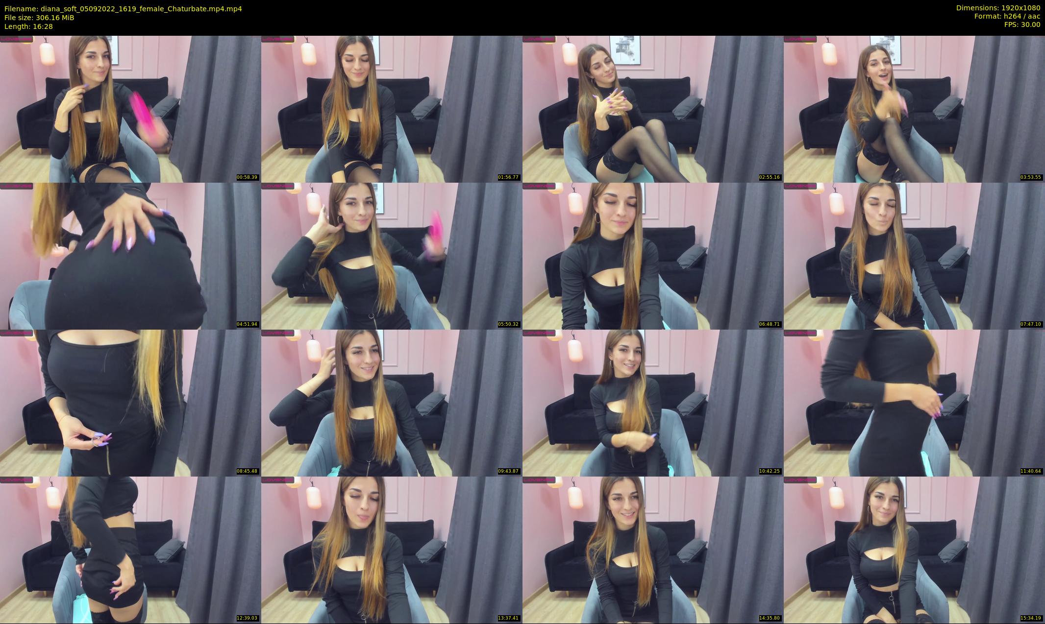 diana_soft — 17 minute Chaturbate female cam show recording, 1080p, Sep 5, 2022