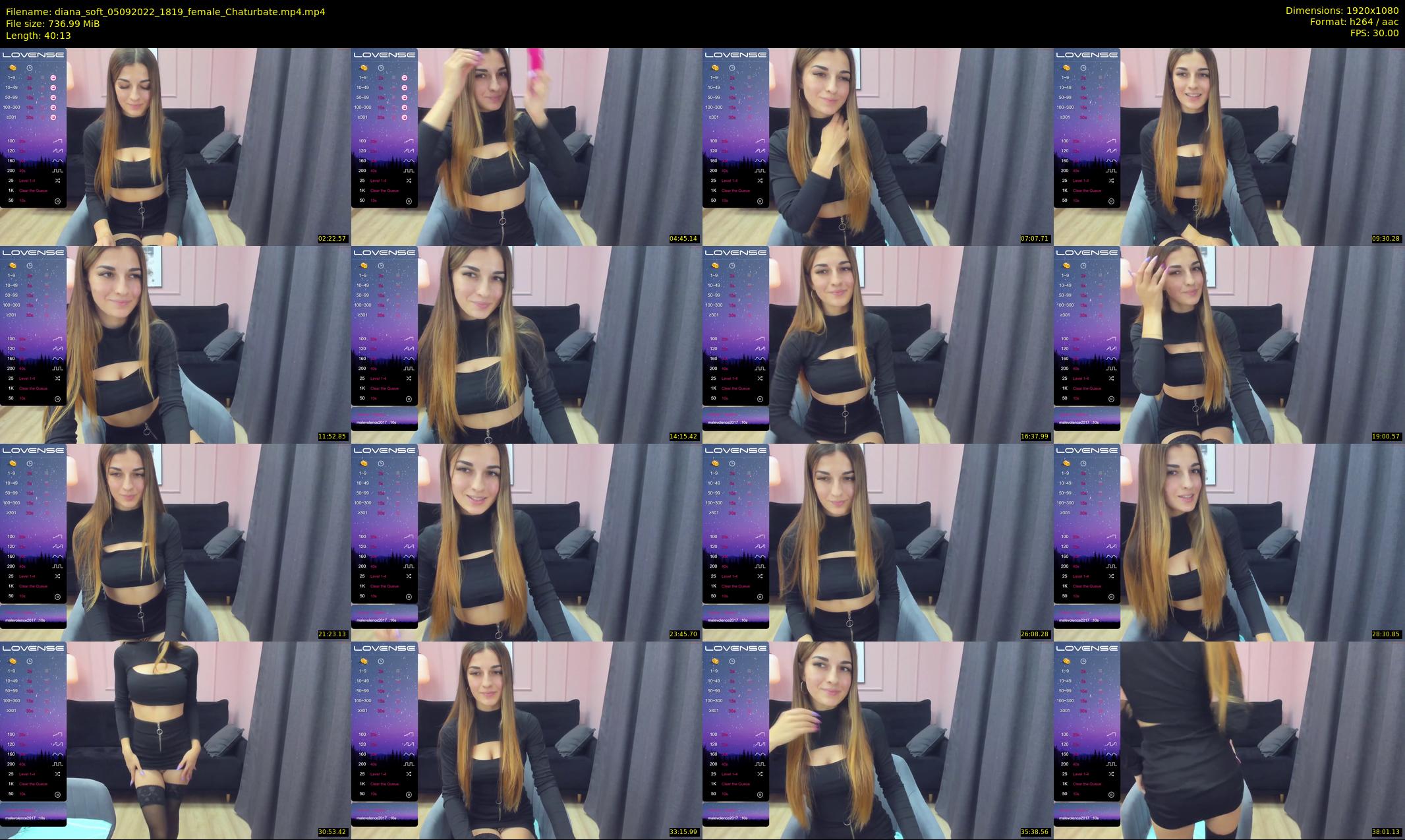 diana_soft — 41 minute Chaturbate female cam show recording, 1080p, Sep 5, 2022