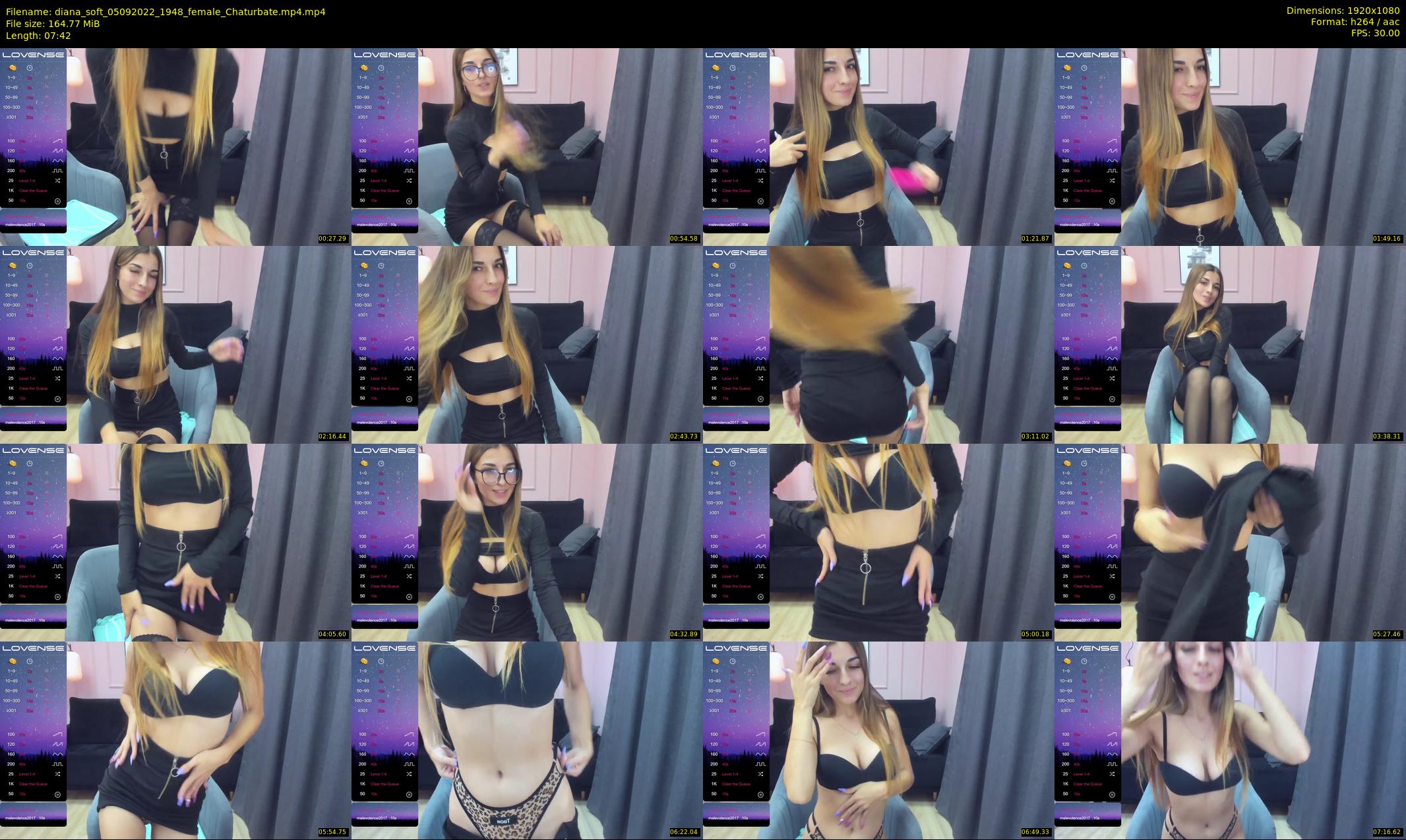 diana_soft — 8 minute Chaturbate female cam show recording, 1080p, Sep 5, 2022