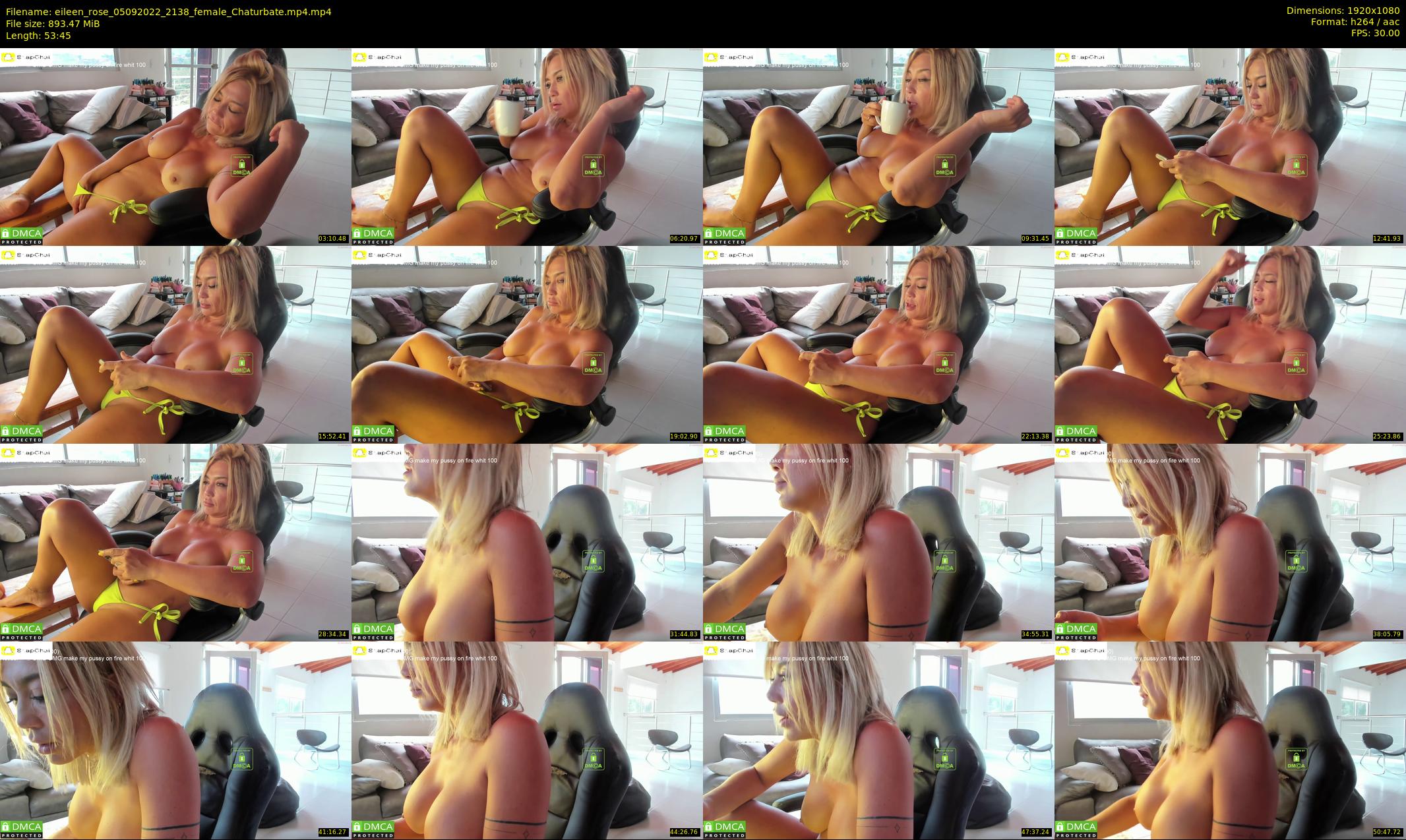 eileen_rose — 54 minute Chaturbate female cam show recording, 1080p, Sep 5, 2022