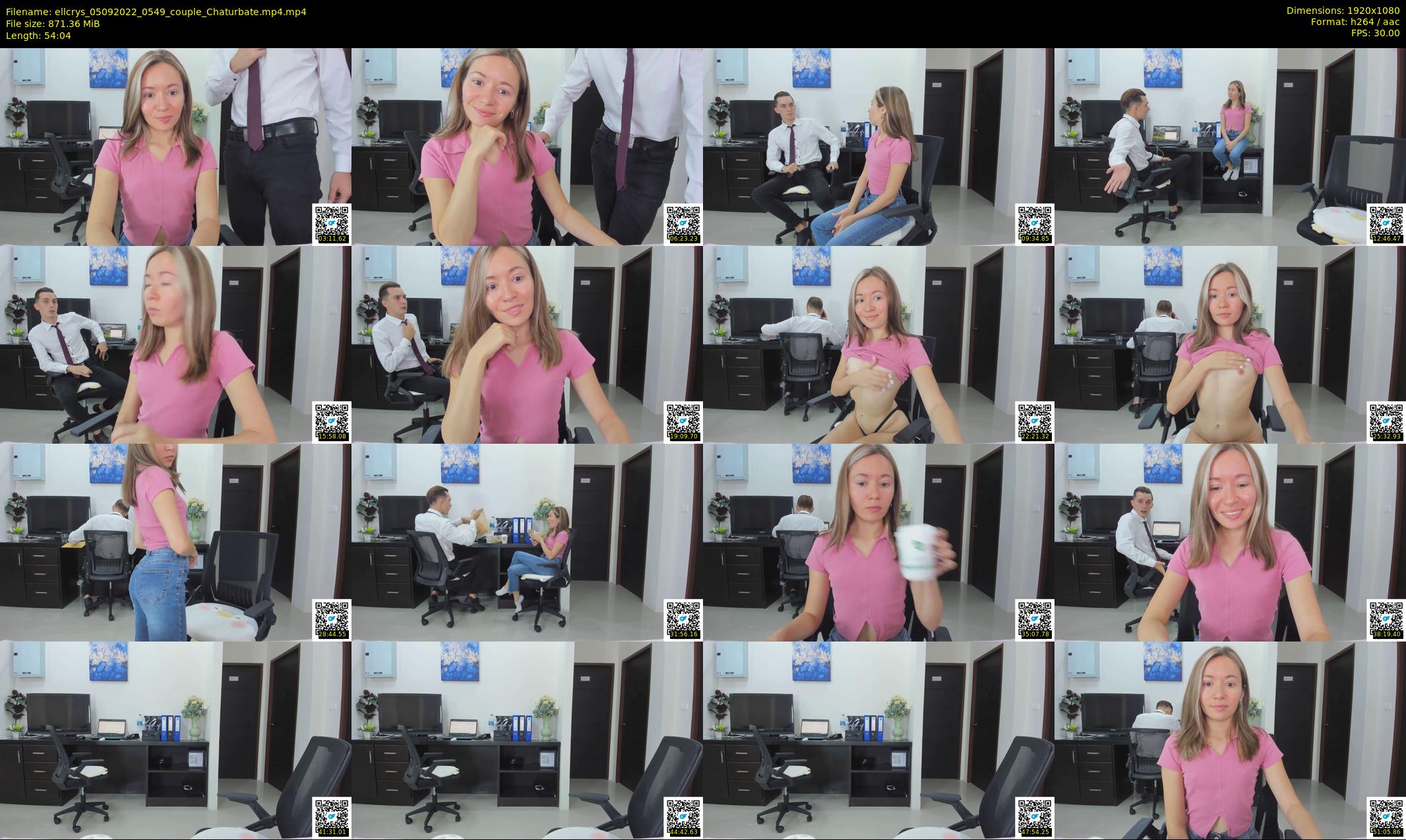 ellcrys — 55 minute Chaturbate couple cam show recording, 1080p, Sep 5, 2022