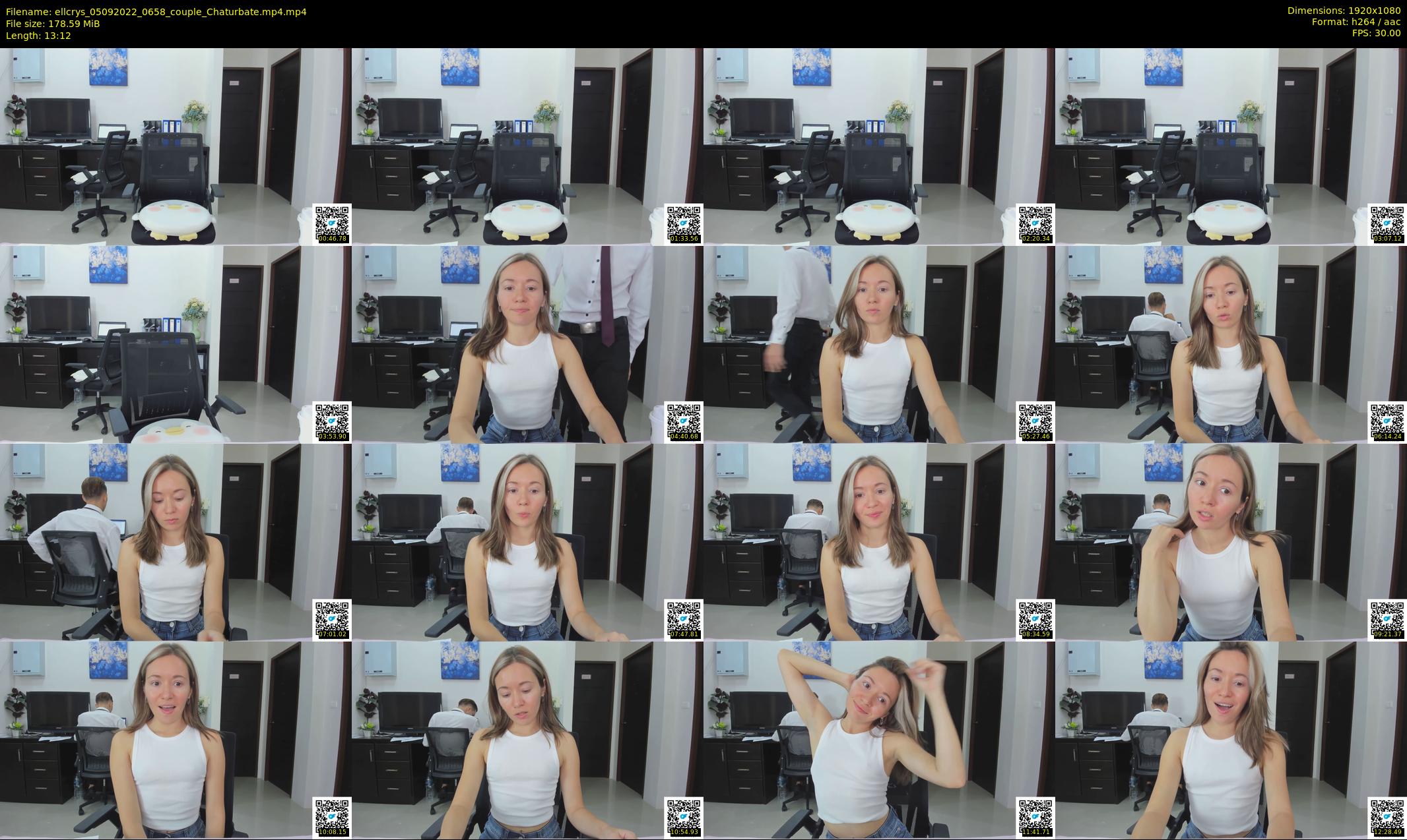 ellcrys — 14 minute Chaturbate couple cam show recording, 1080p, Sep 5, 2022