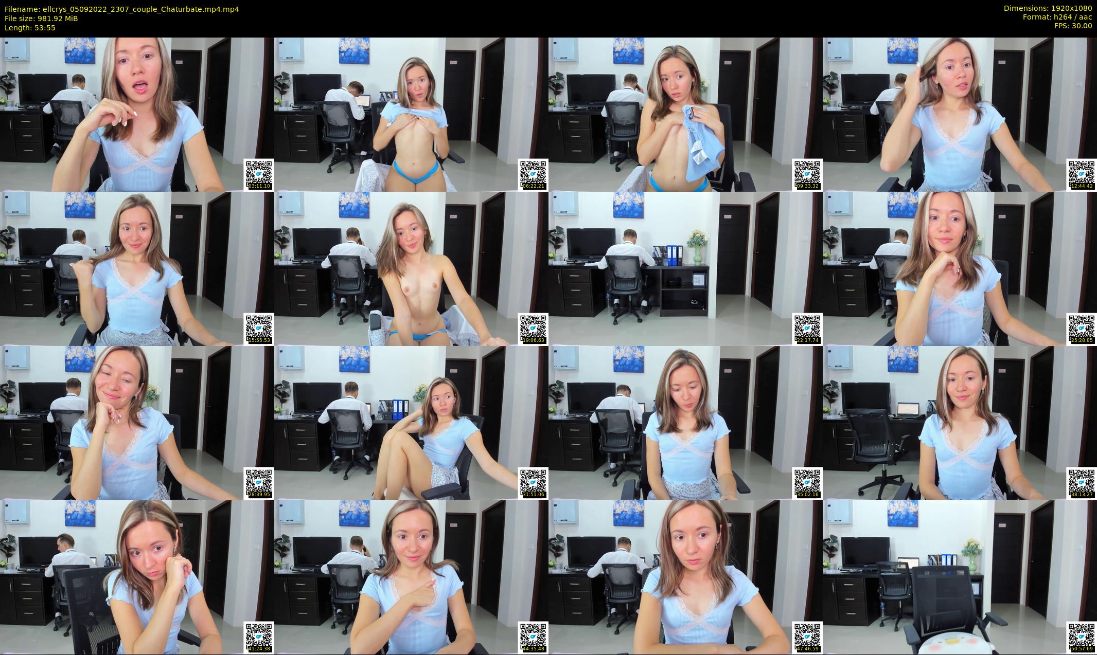 ellcrys — 54 minute Chaturbate couple cam show recording, 1080p, Sep 5, 2022