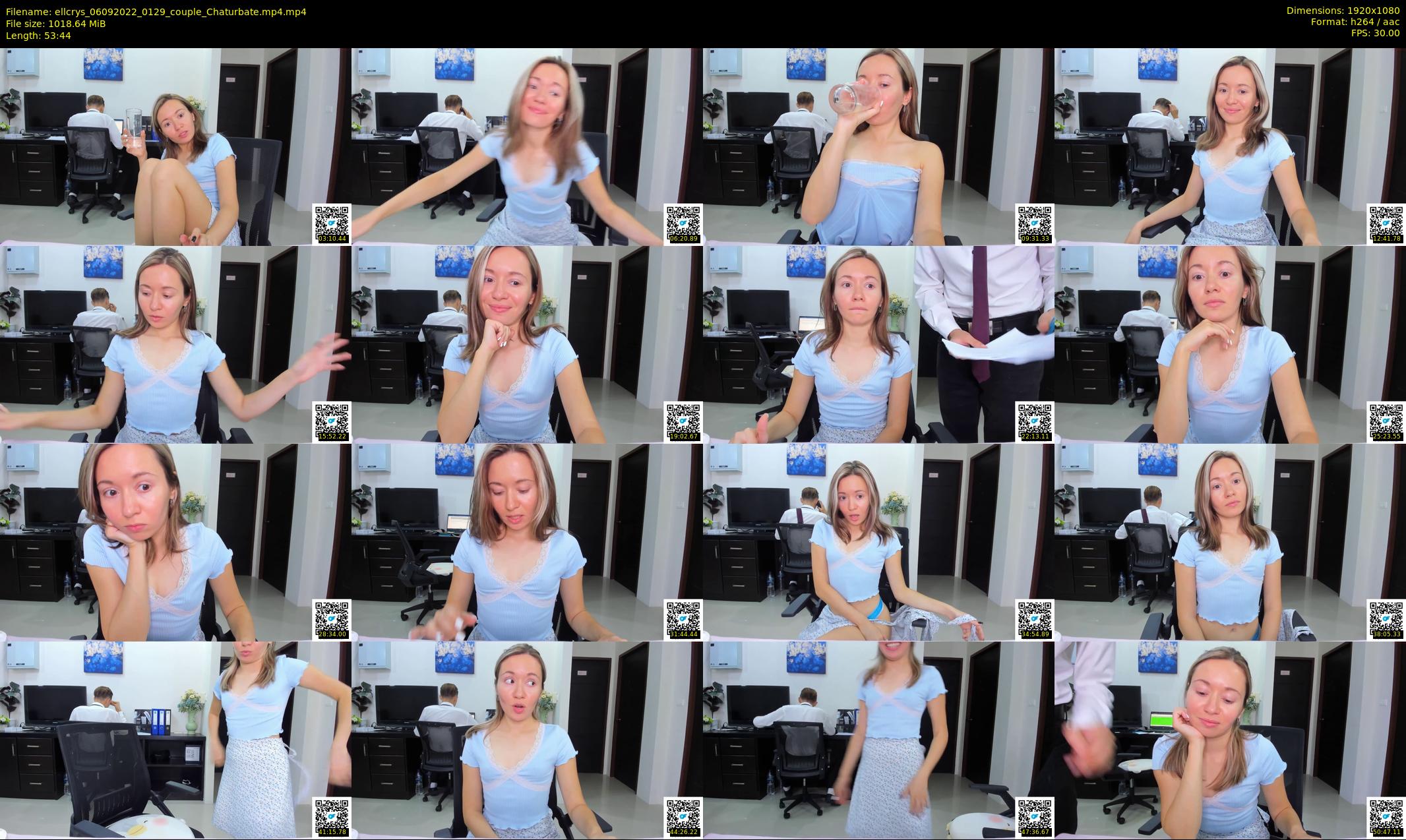 ellcrys — 54 minute Chaturbate couple cam show recording, 1080p, Sep 6, 2022