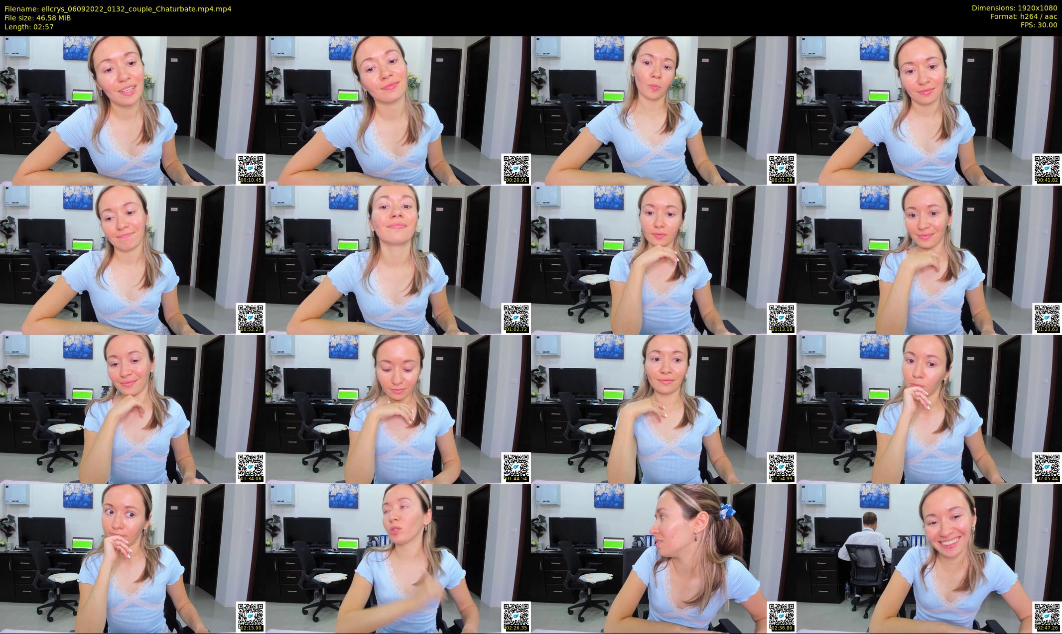 ellcrys — 3 minute Chaturbate couple cam show recording, 1080p, Sep 6, 2022