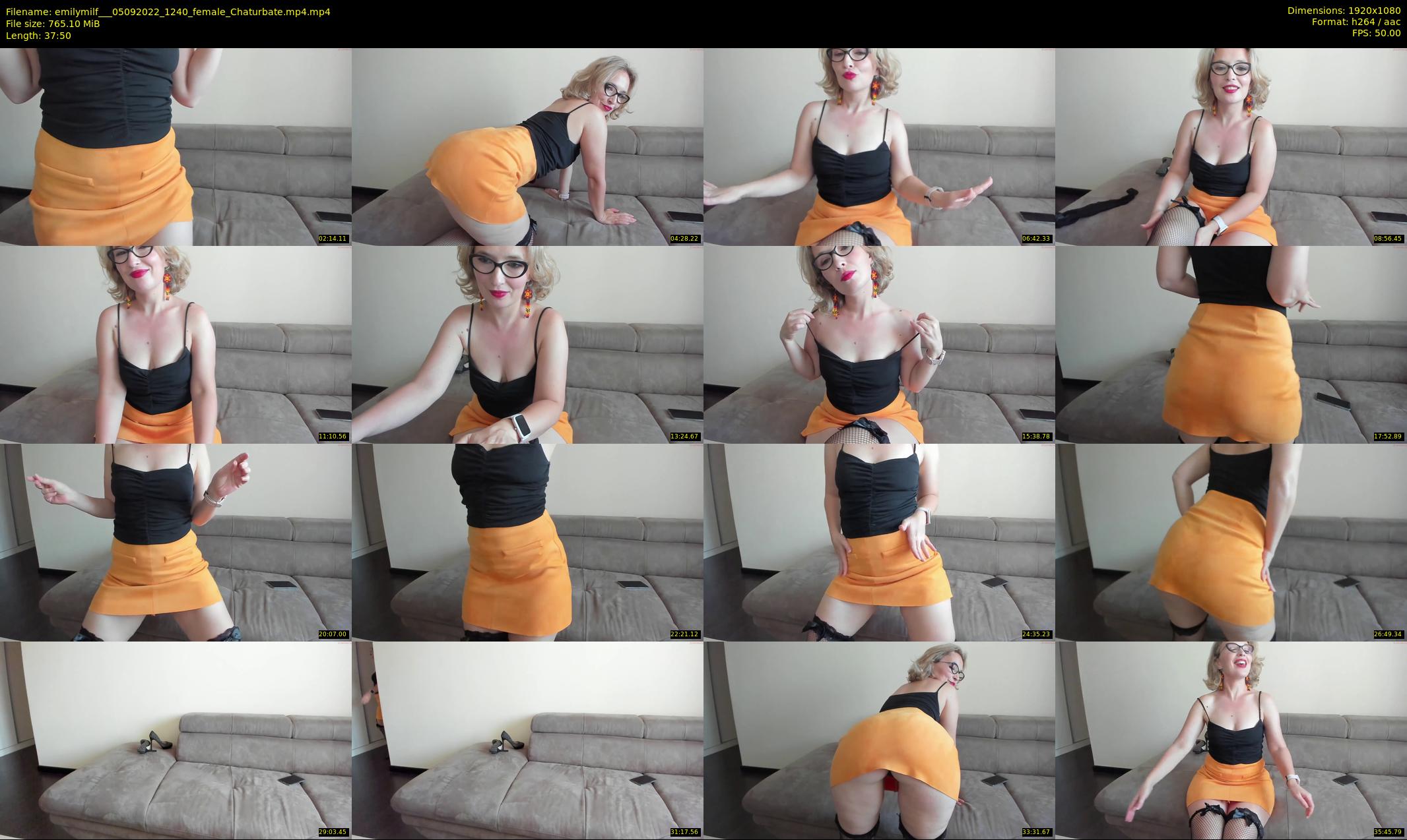 emilymilf__ — 38 minute Chaturbate female cam show recording, 1080p, Sep 5, 2022