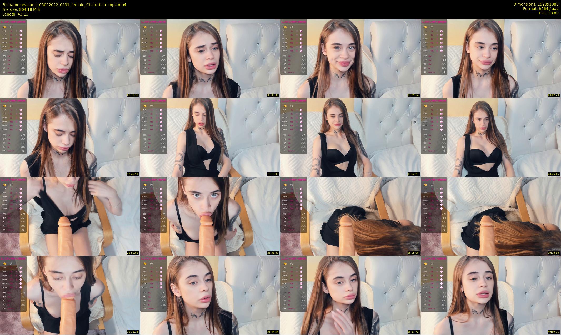 evalanis — 44 minute Chaturbate couple cam show recording, 1080p, Sep 5, 2022