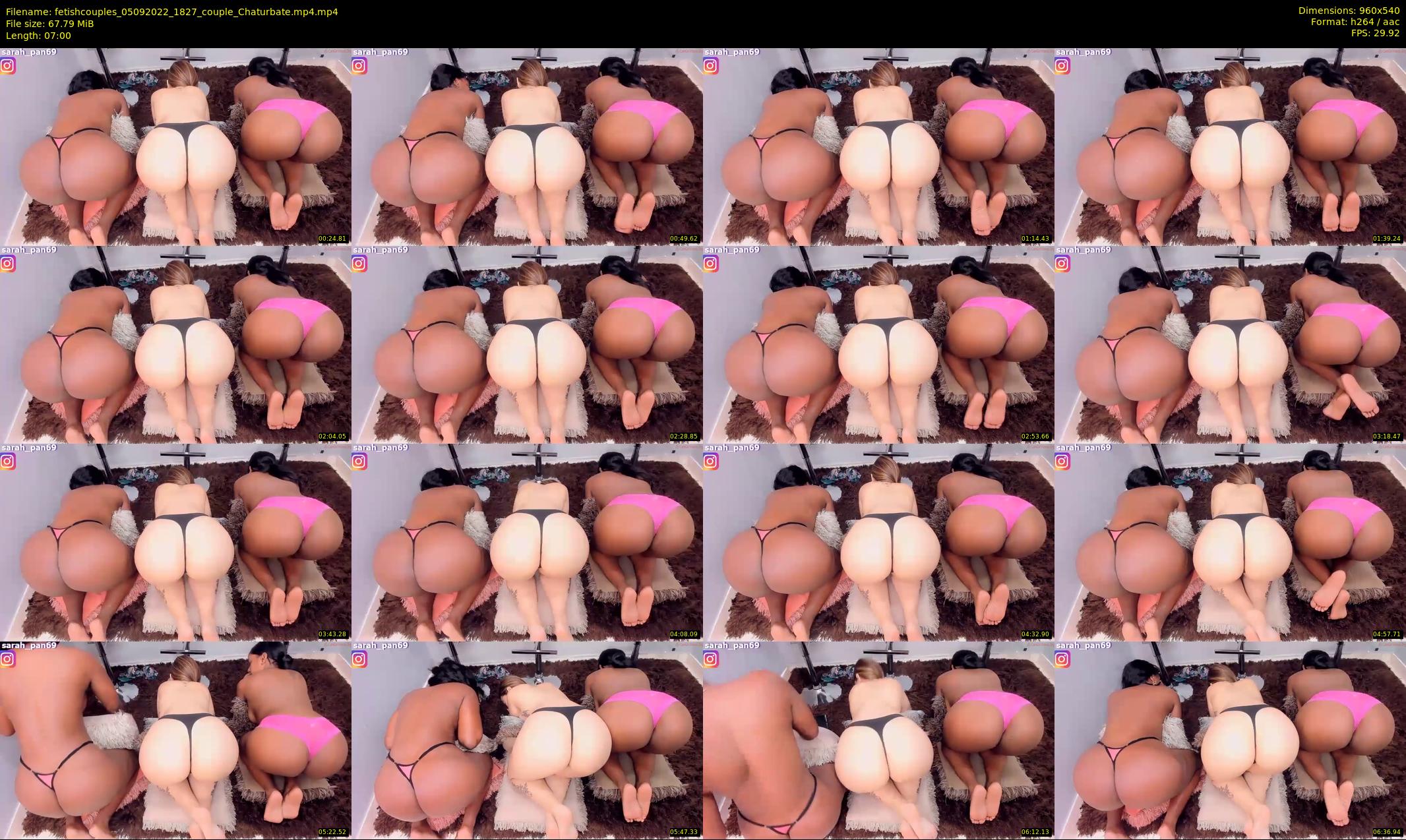 fetishcouples — 7 minute Chaturbate couple cam show recording, 480p, Sep 5, 2022