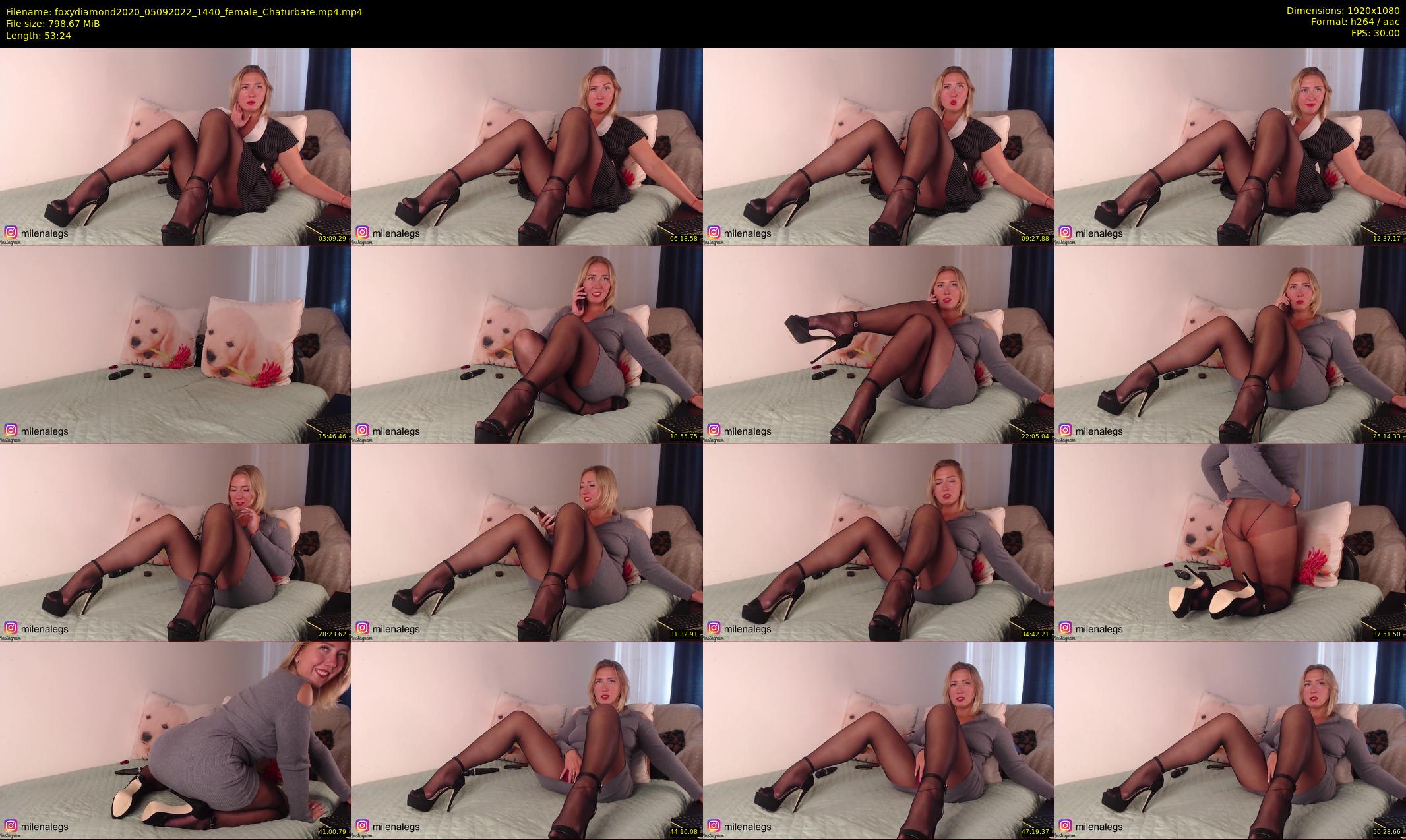 foxydiamond2020 — 54 minute Chaturbate female cam show recording, 1080p, Sep 5, 2022
