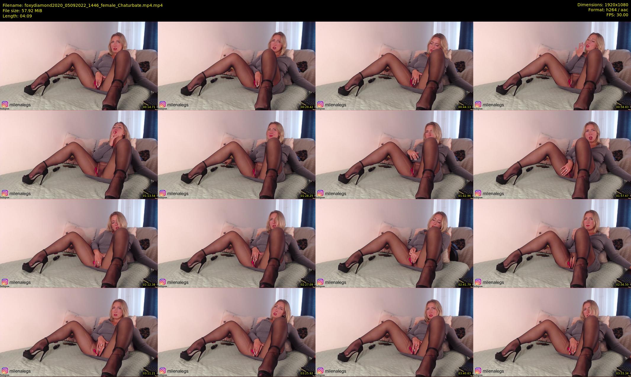 foxydiamond2020 — 5 minute Chaturbate female cam show recording, 1080p, Sep 5, 2022