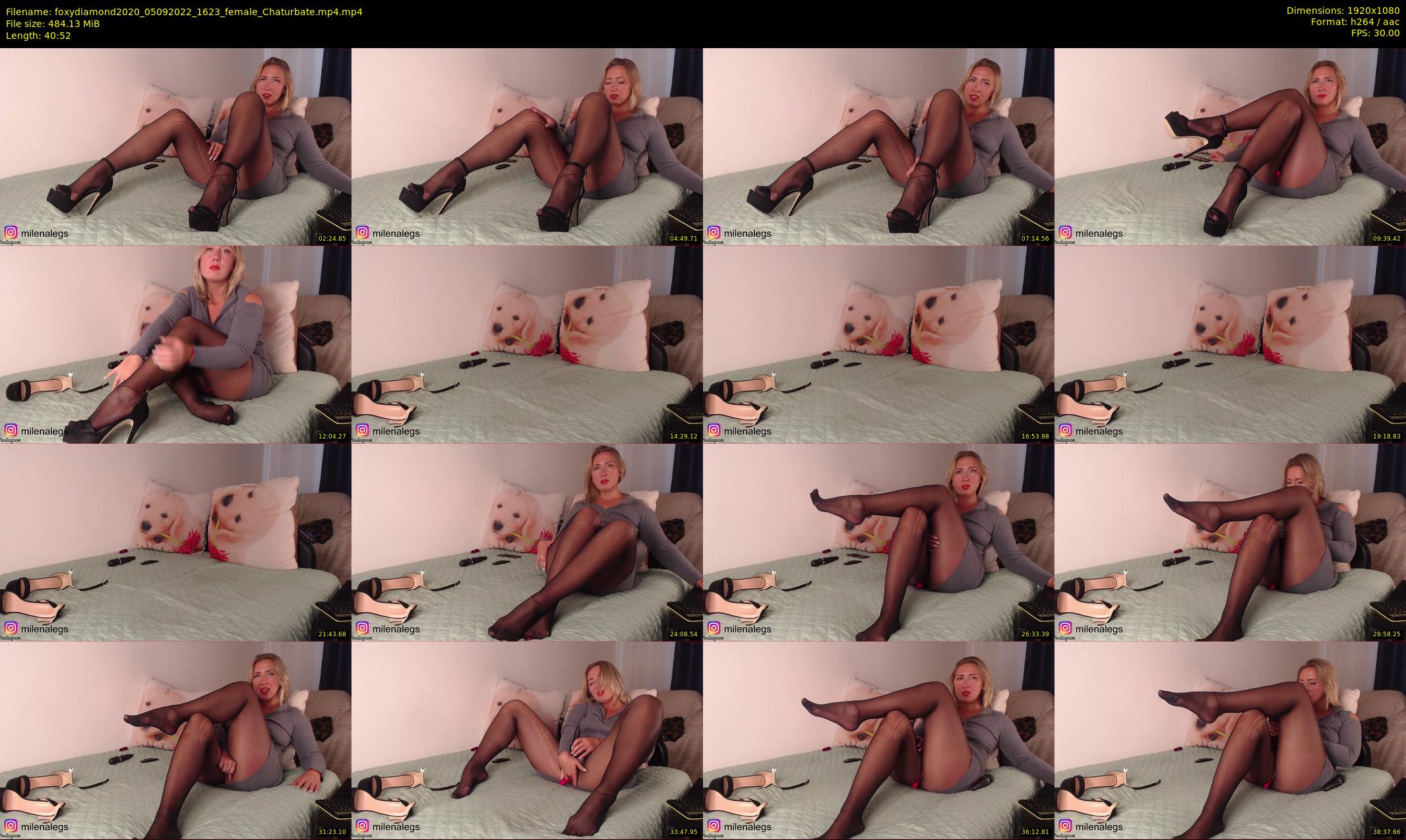 foxydiamond2020 — 41 minute Chaturbate female cam show recording, 1080p, Sep 5, 2022