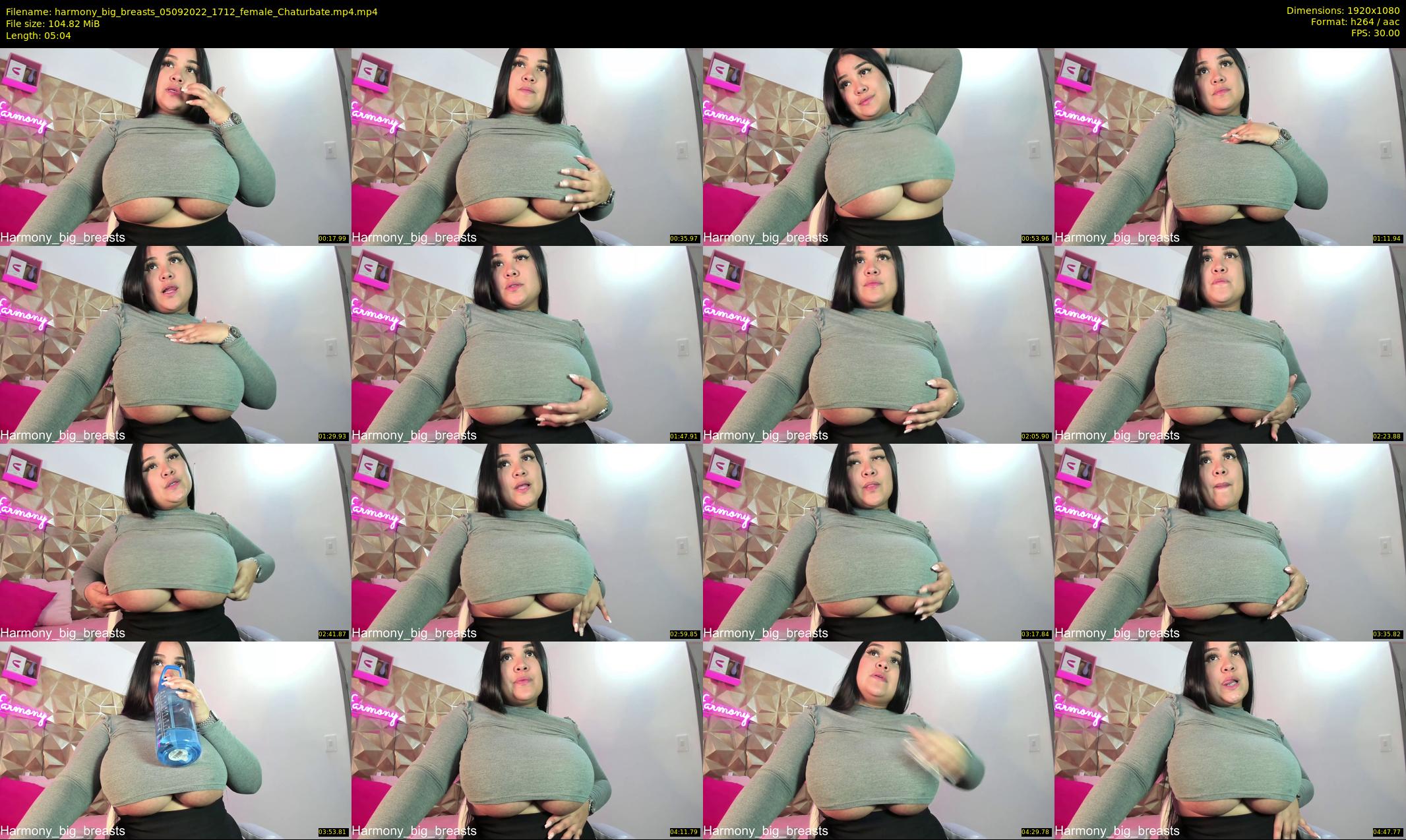 harmony_big_breasts — 6 minute Chaturbate female cam show recording, 1080p, Sep 5, 2022
