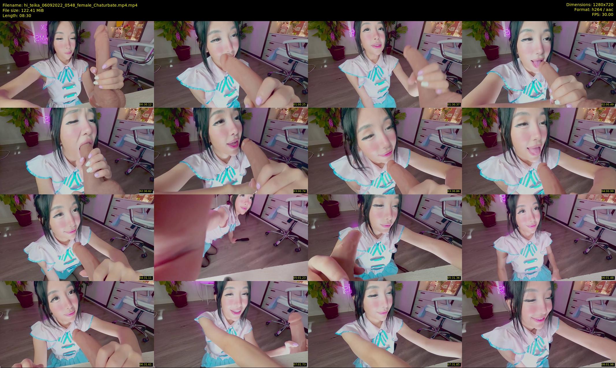 hi_teika — 9 minute Chaturbate female cam show recording, 720p, Sep 6, 2022