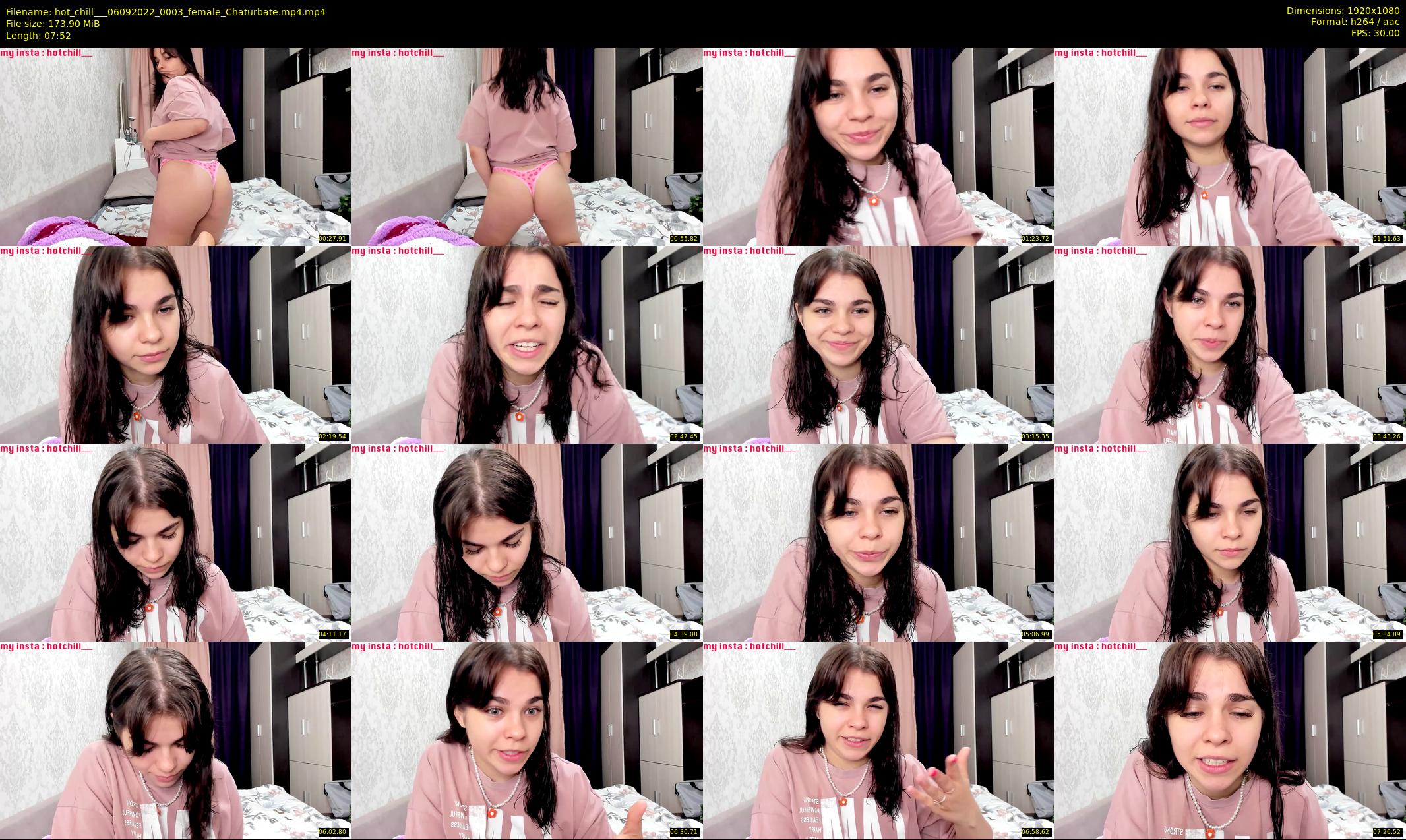 hot_chill__ — 8 minute Chaturbate female cam show recording, 1080p, Sep 6, 2022