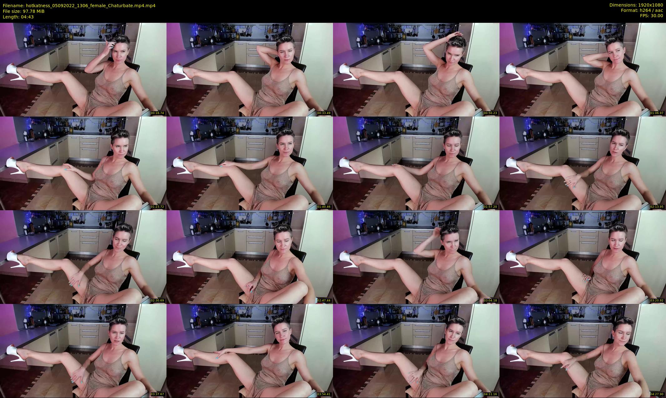 hotkatness — 5 minute Chaturbate female cam show recording, 1080p, Sep 5, 2022