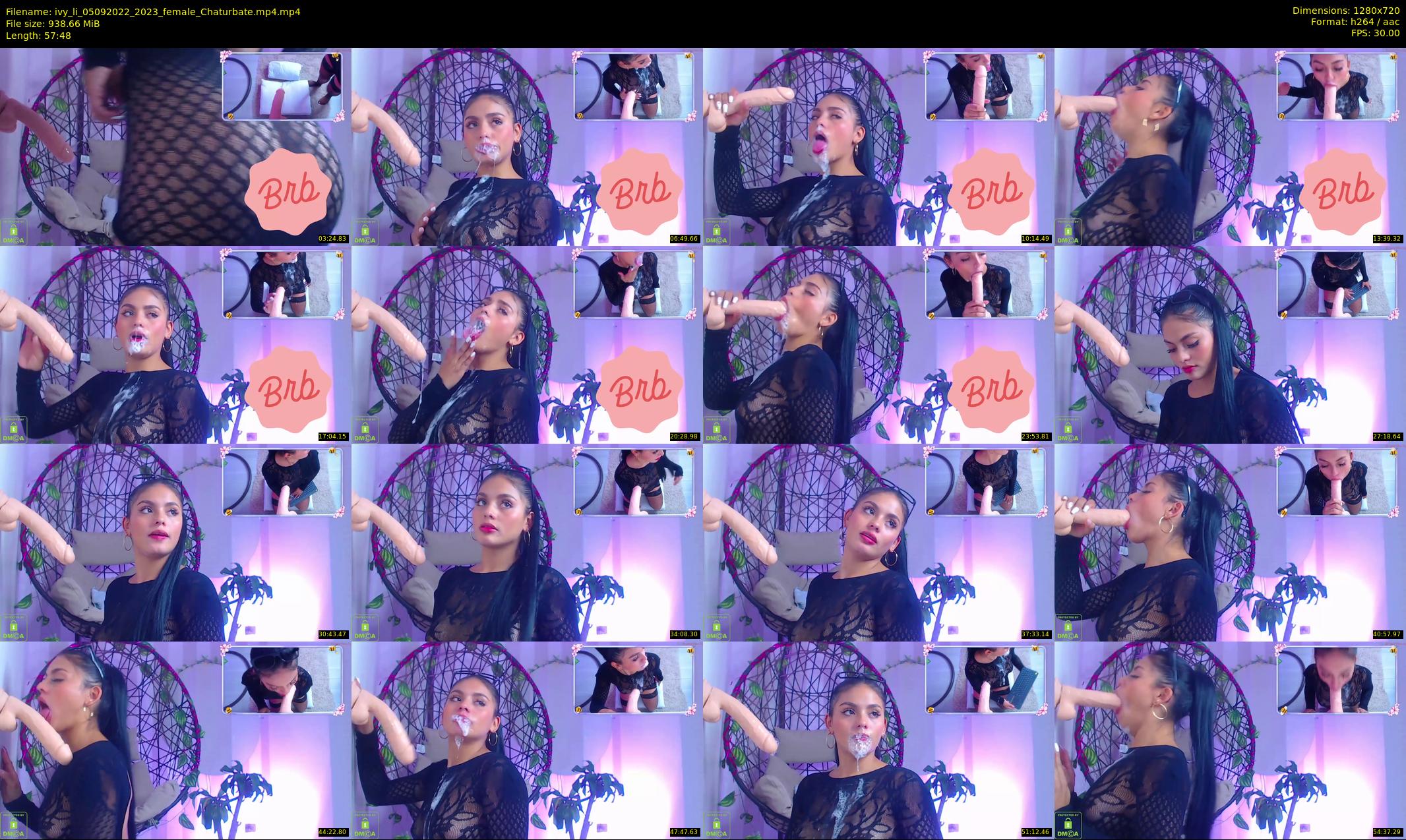 ivy_li — 58 minute Chaturbate female cam show recording, 720p, Sep 5, 2022