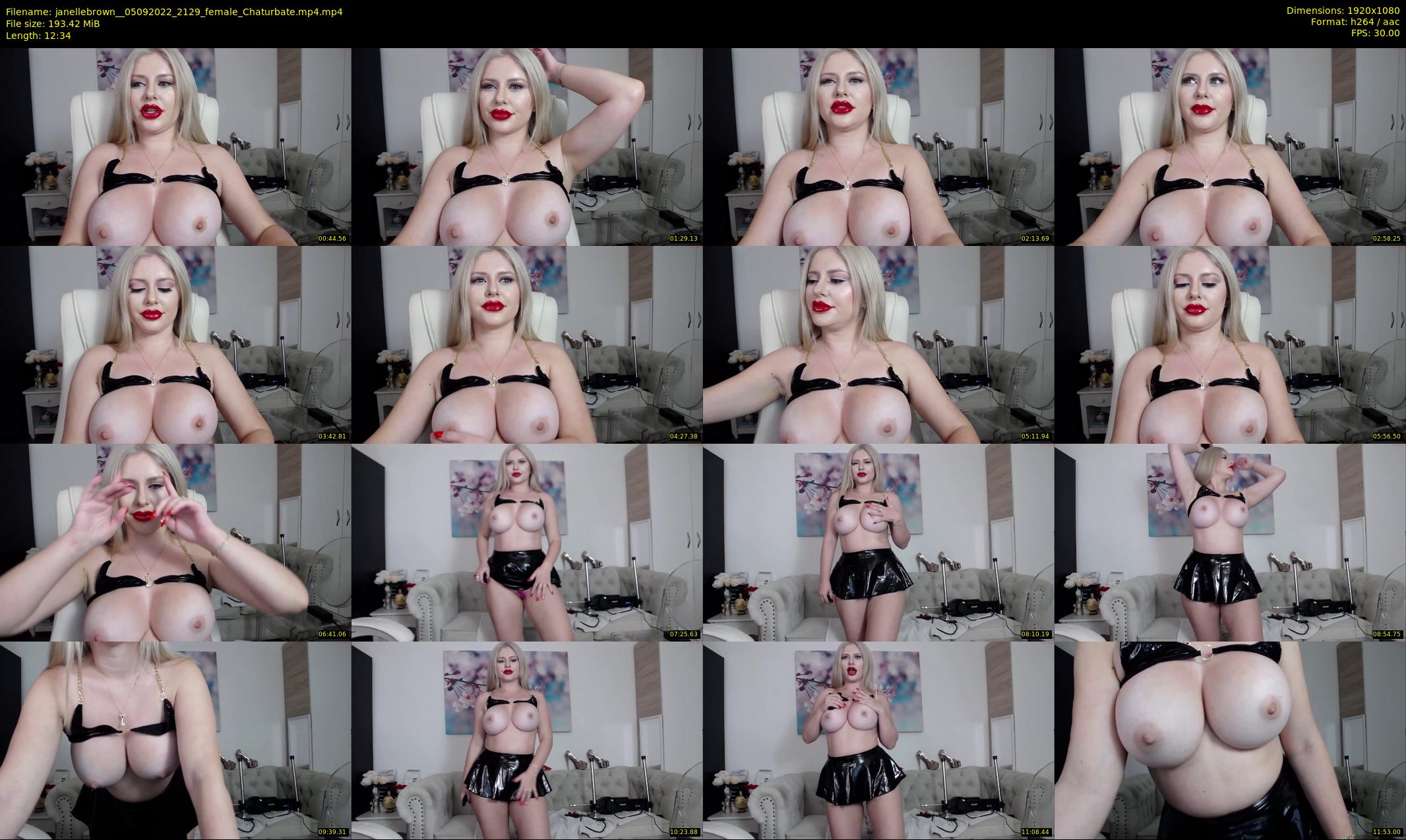 janellebrown_ — 13 minute Chaturbate female cam show recording, 1080p, Sep 5, 2022