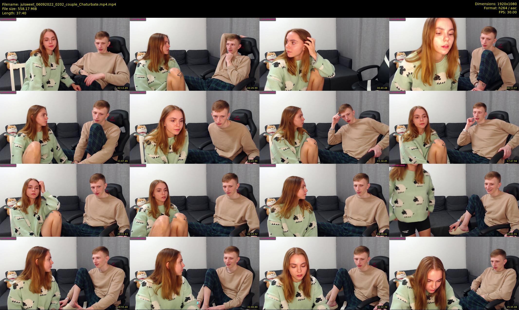 julsweet — 38 minute Chaturbate male cam show recording, 1080p, Sep 6, 2022