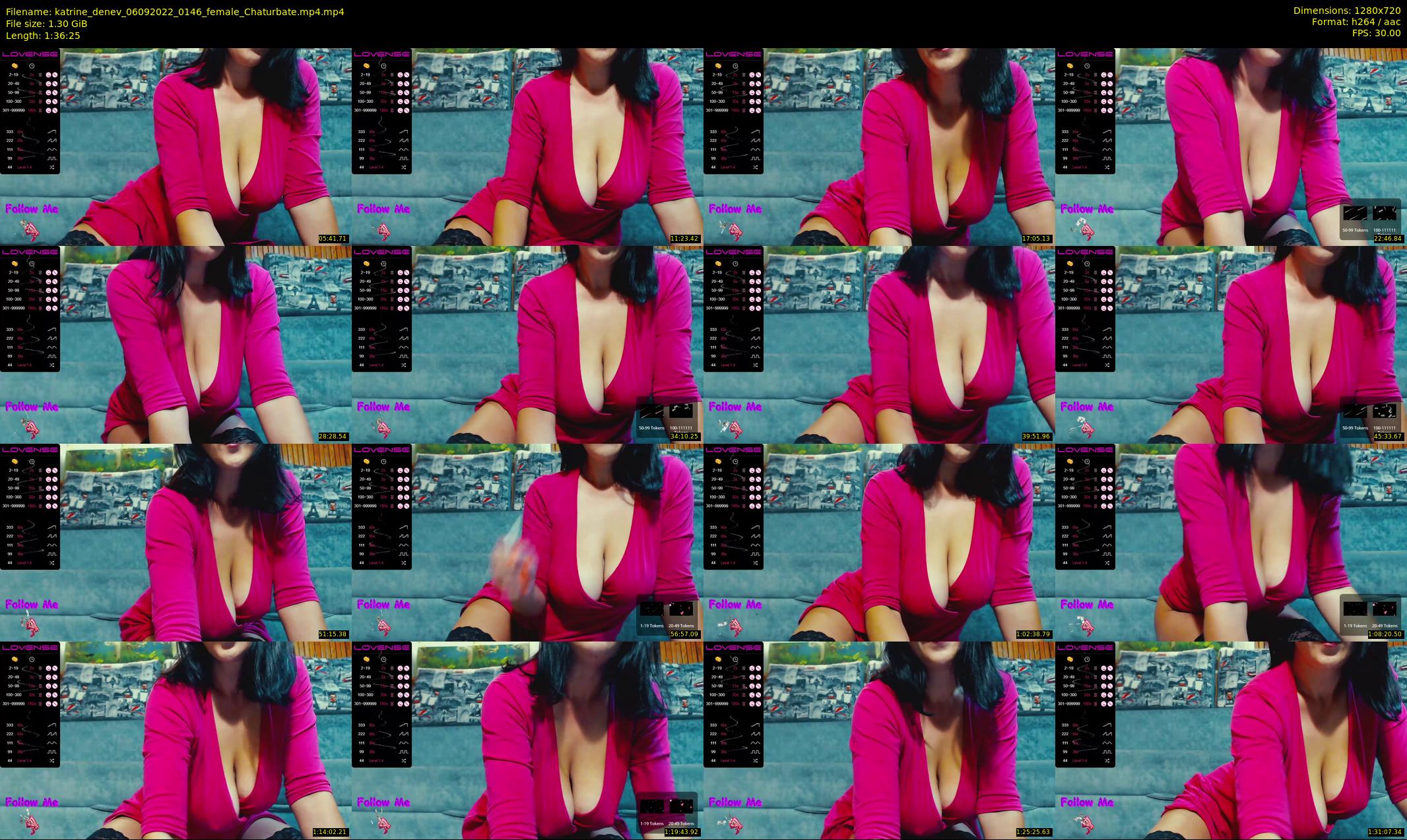 katrine_denev — 97 minute Chaturbate female cam show recording, 720p, Sep 6, 2022