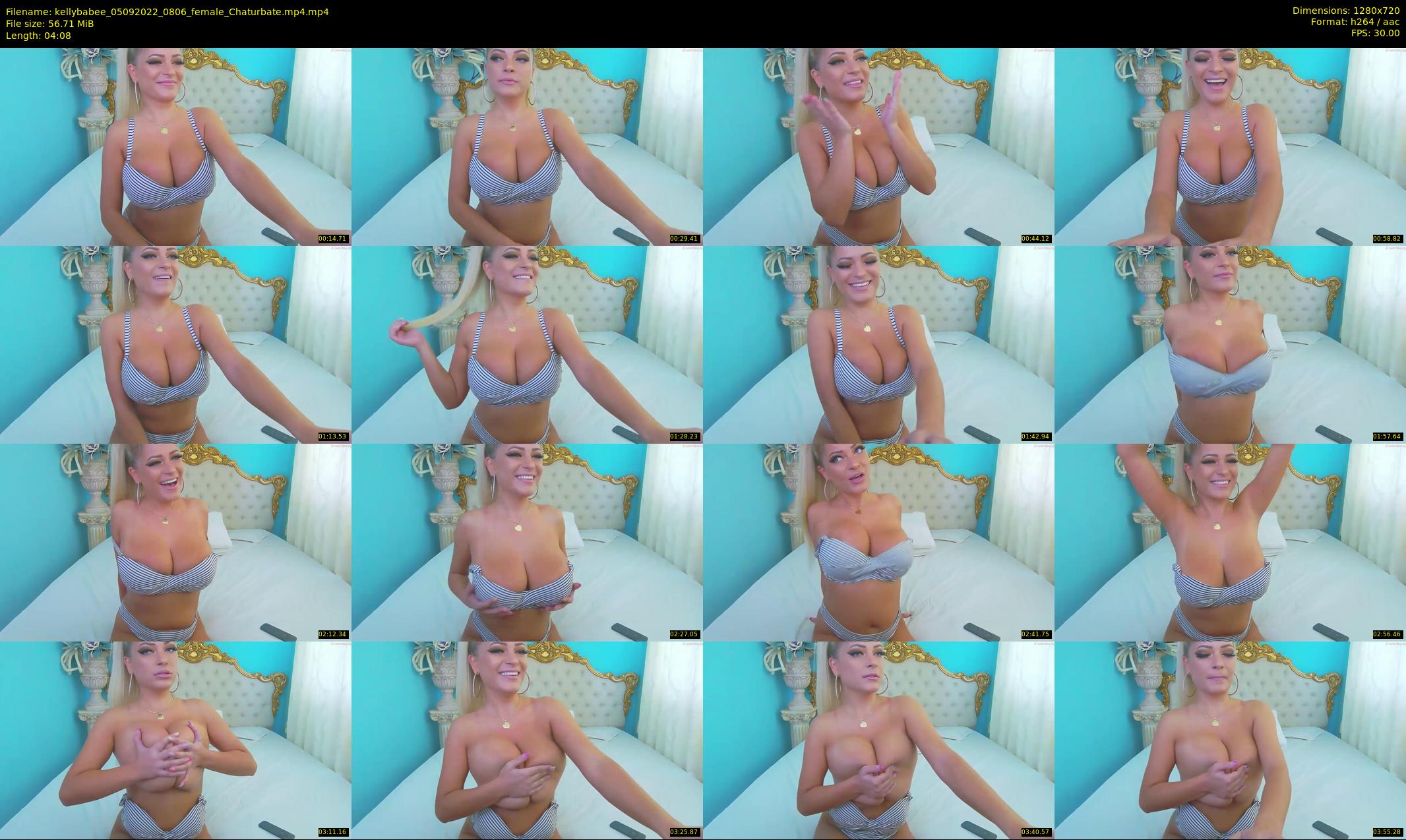 kellybabee — 5 minute Chaturbate female cam show recording, 720p, Sep 5, 2022