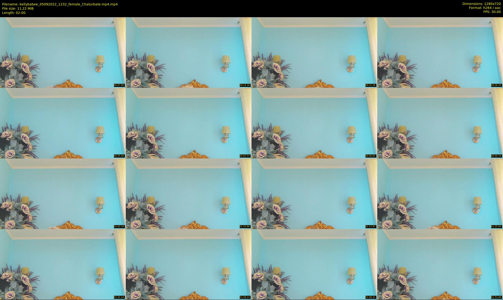 kellybabee — 2 minute Chaturbate female cam show recording, 720p, Sep 5, 2022