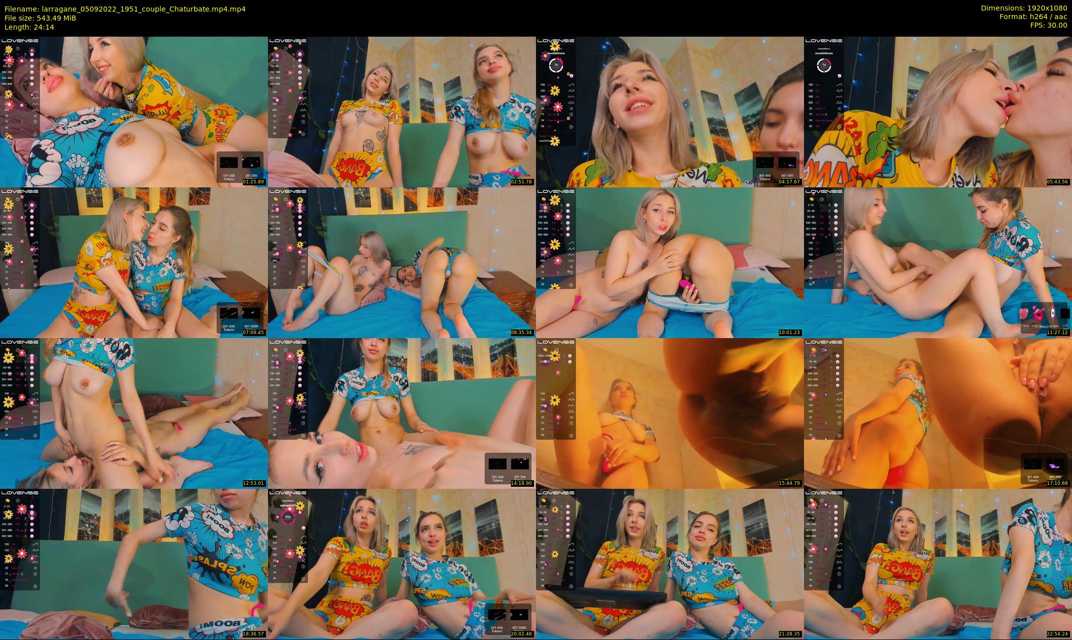 larragane — 25 minute Chaturbate couple cam show recording, 1080p, Sep 5, 2022