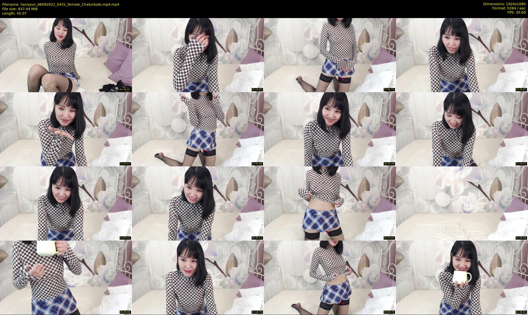 lianayun — 46 minute Chaturbate female cam show recording, 1080p, Sep 6, 2022