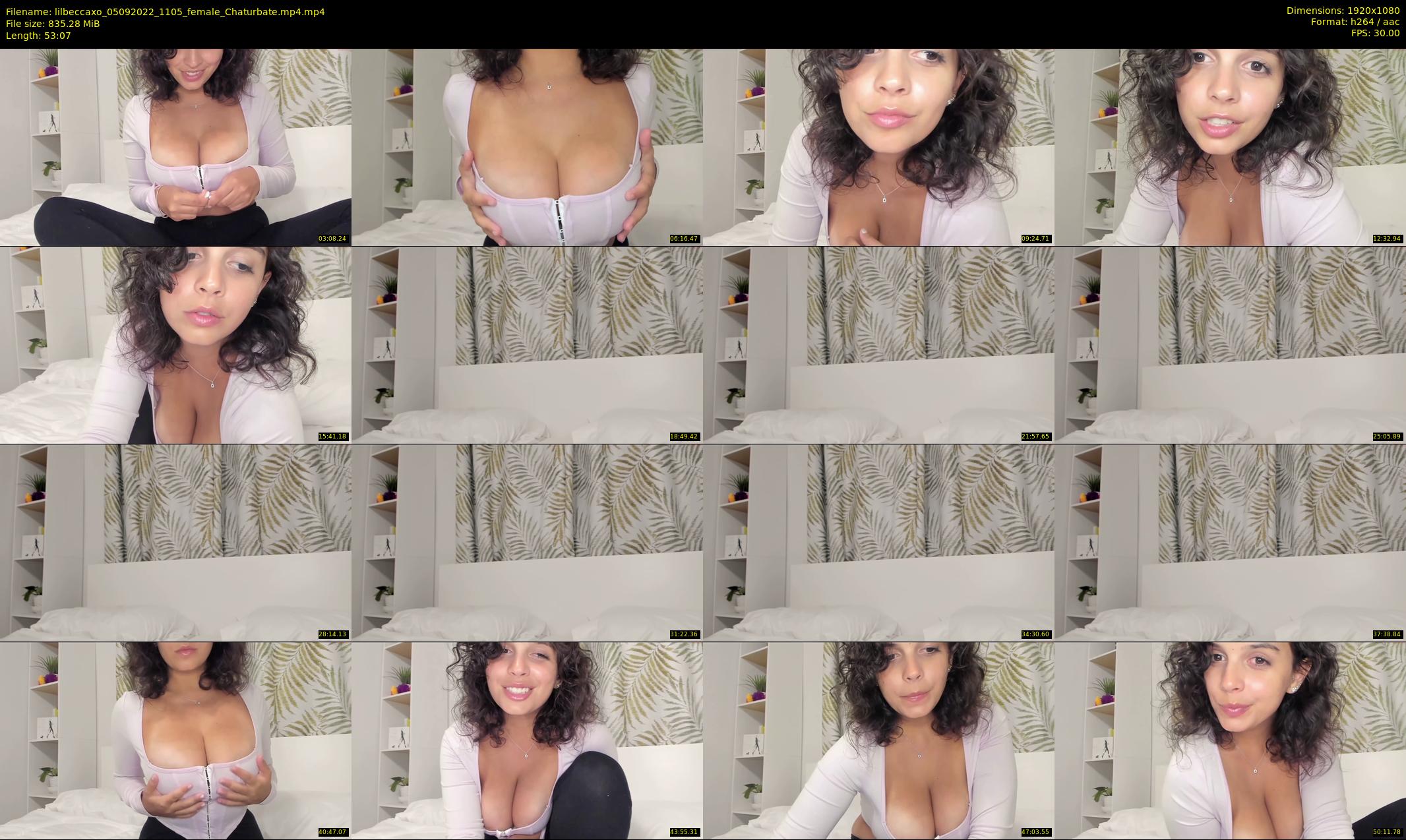 lilbeccaxo — 54 minute Chaturbate female cam show recording, 1080p, Sep 5, 2022