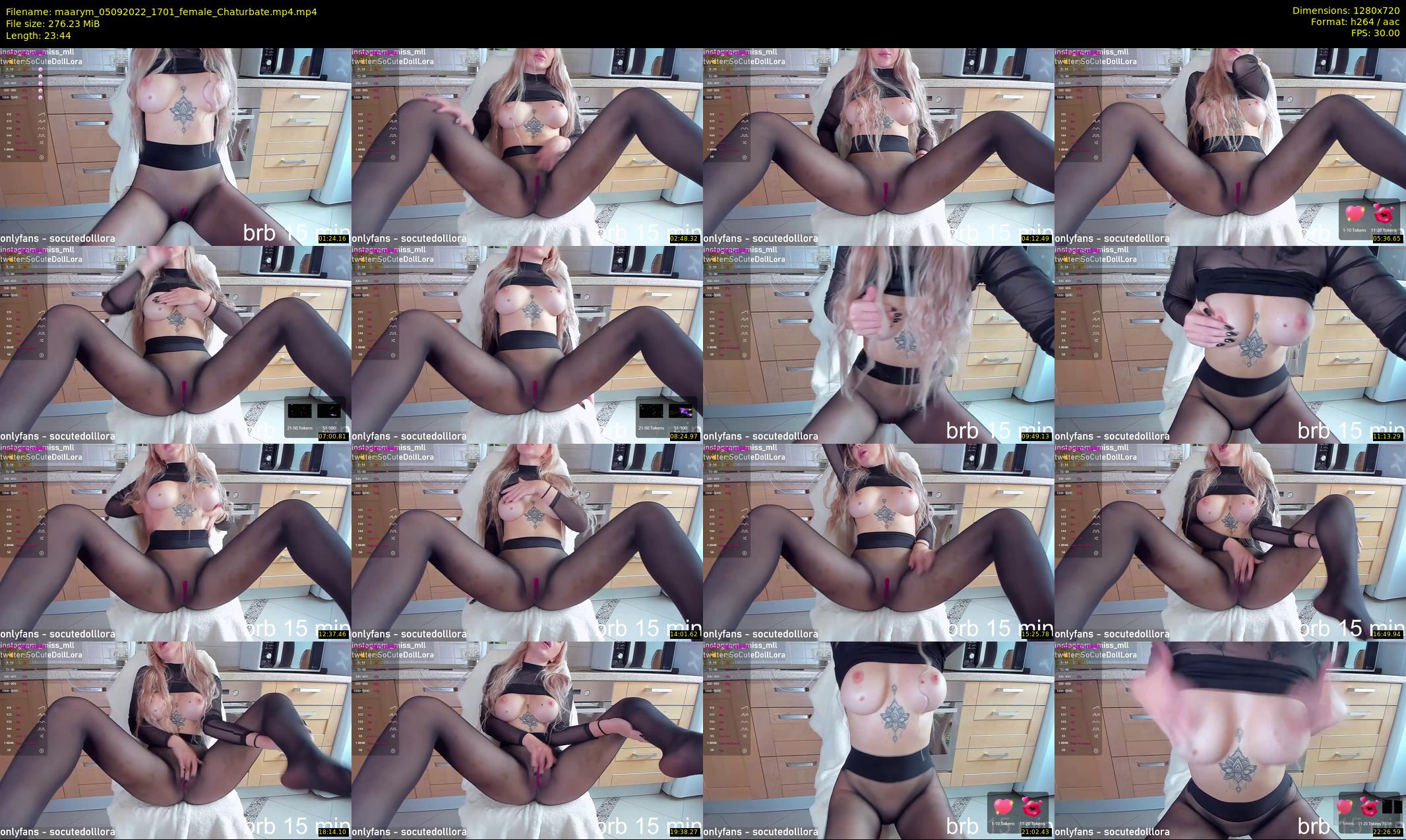 maarym — 24 minute Chaturbate couple cam show recording, 720p, Sep 5, 2022