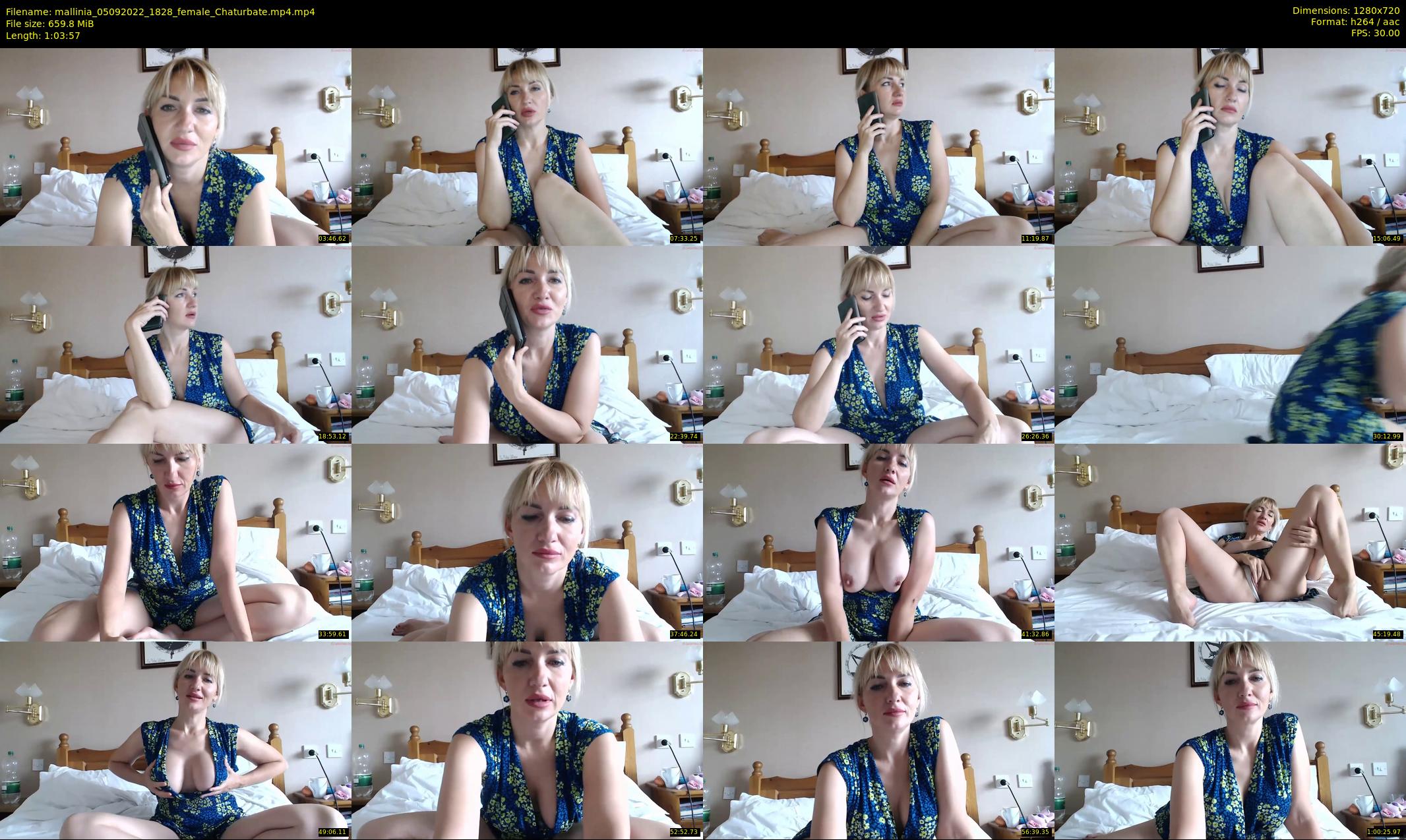 mallinia — 64 minute Chaturbate female cam show recording, 720p, Sep 5, 2022