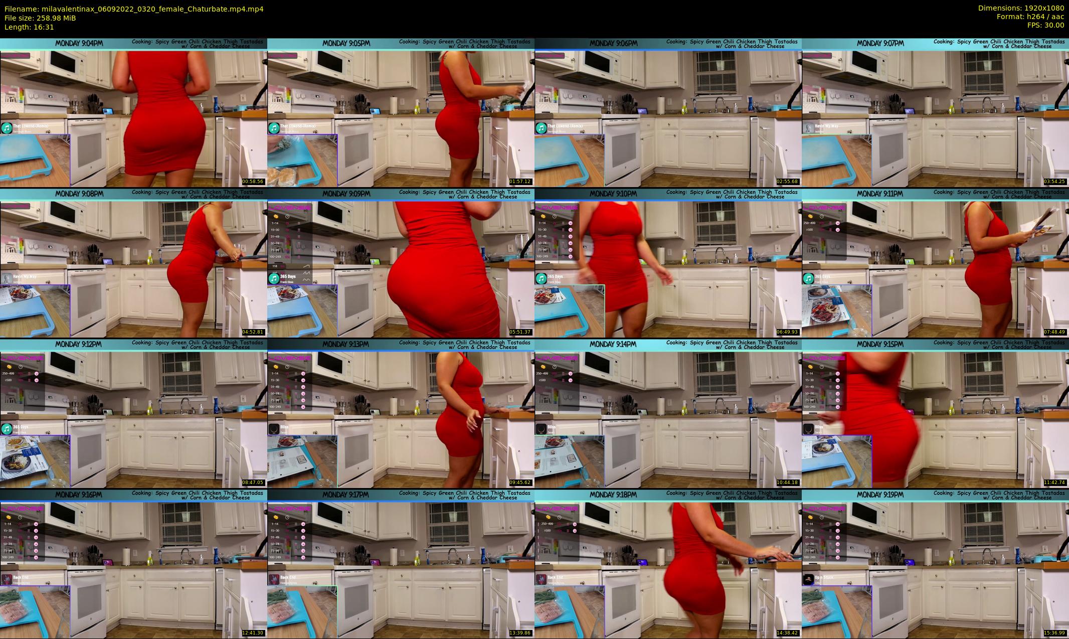 milavalentinax — 17 minute Chaturbate female cam show recording, 1080p, Sep 6, 2022