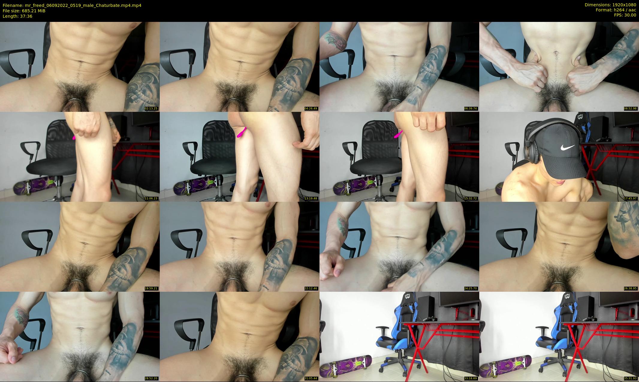 mr_freed — 38 minute Chaturbate male cam show recording, 1080p, Sep 6, 2022