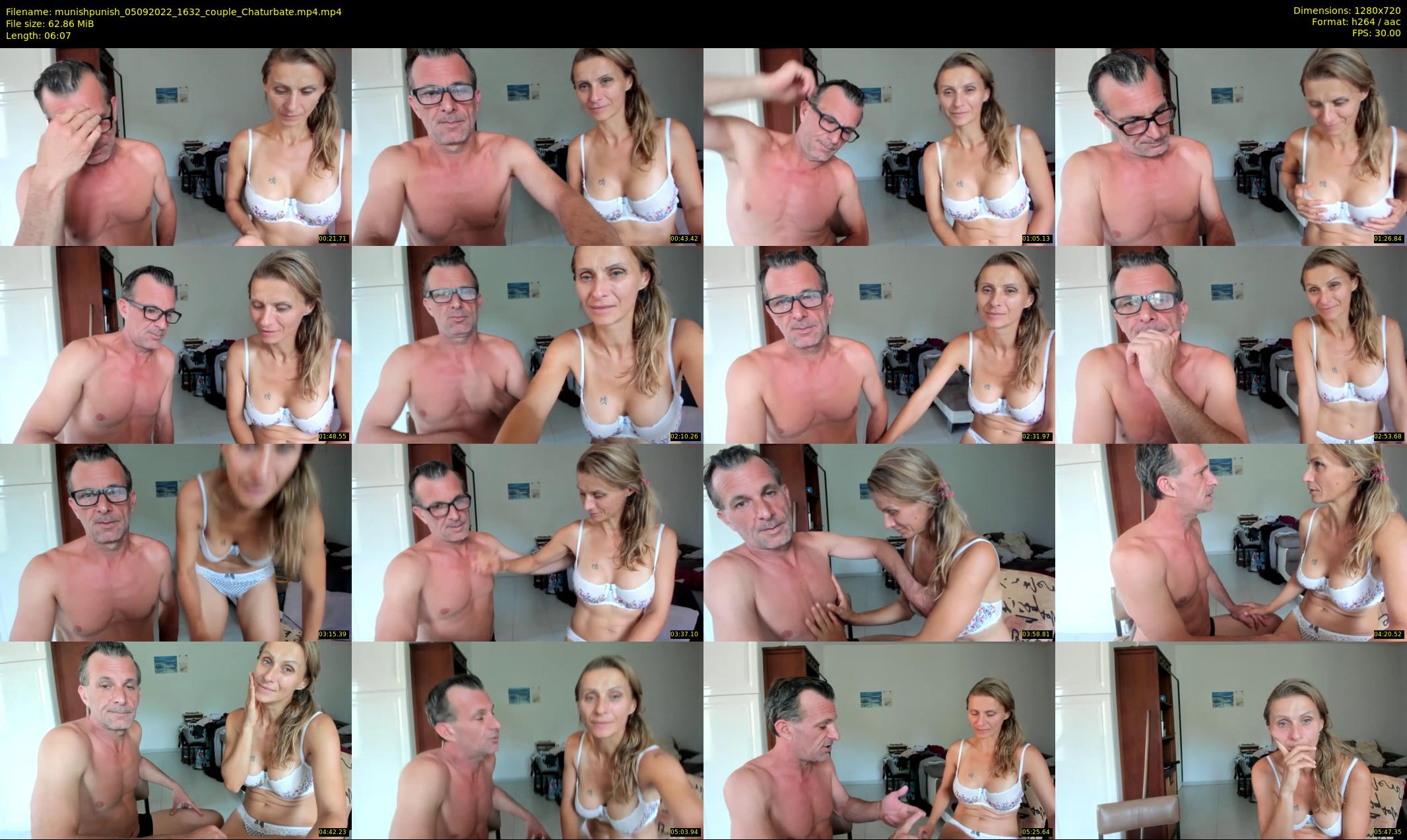 munishpunish — 7 minute Chaturbate couple cam show recording, 720p, Sep 5, 2022