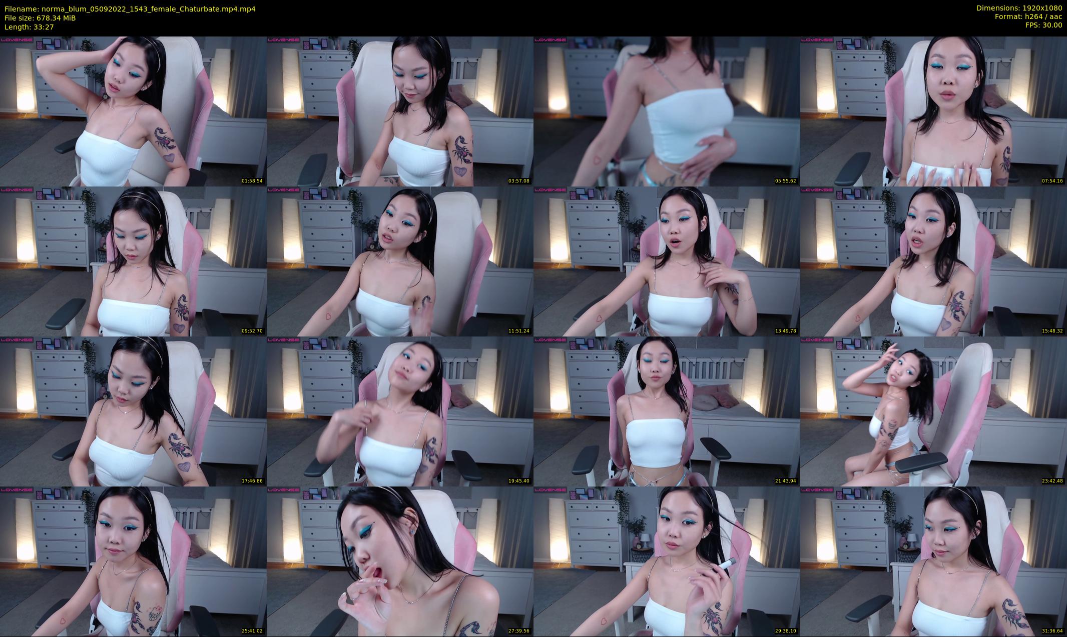 norma_blum — 34 minute Chaturbate female cam show recording, 1080p, Sep 5, 2022