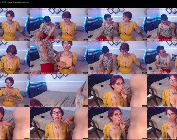 paolaanddaniel — 54 minute Chaturbate couple cam show recording, 1080p, Sep 5, 2022