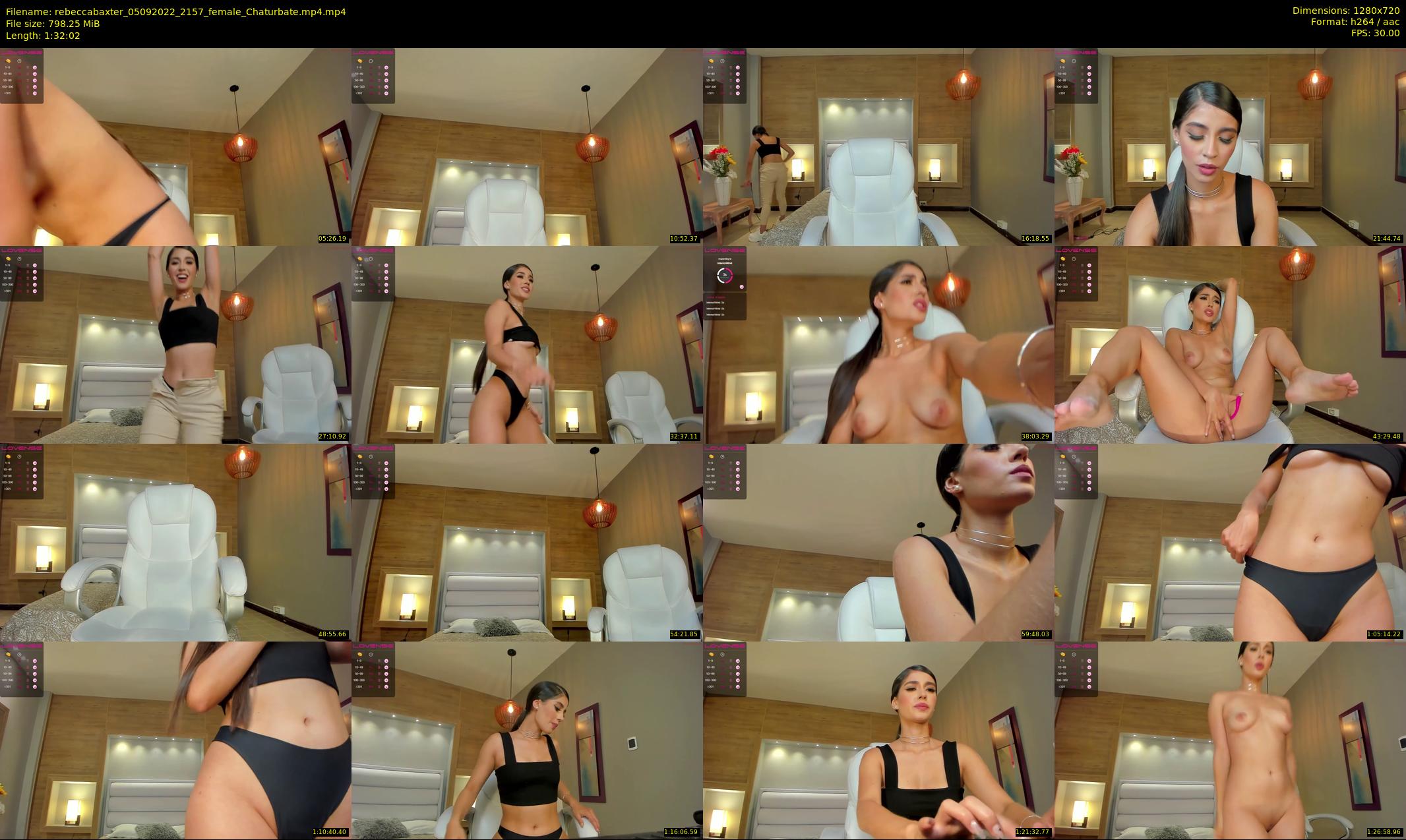 rebeccabaxter — 93 minute Chaturbate female cam show recording, 720p, Sep 5, 2022