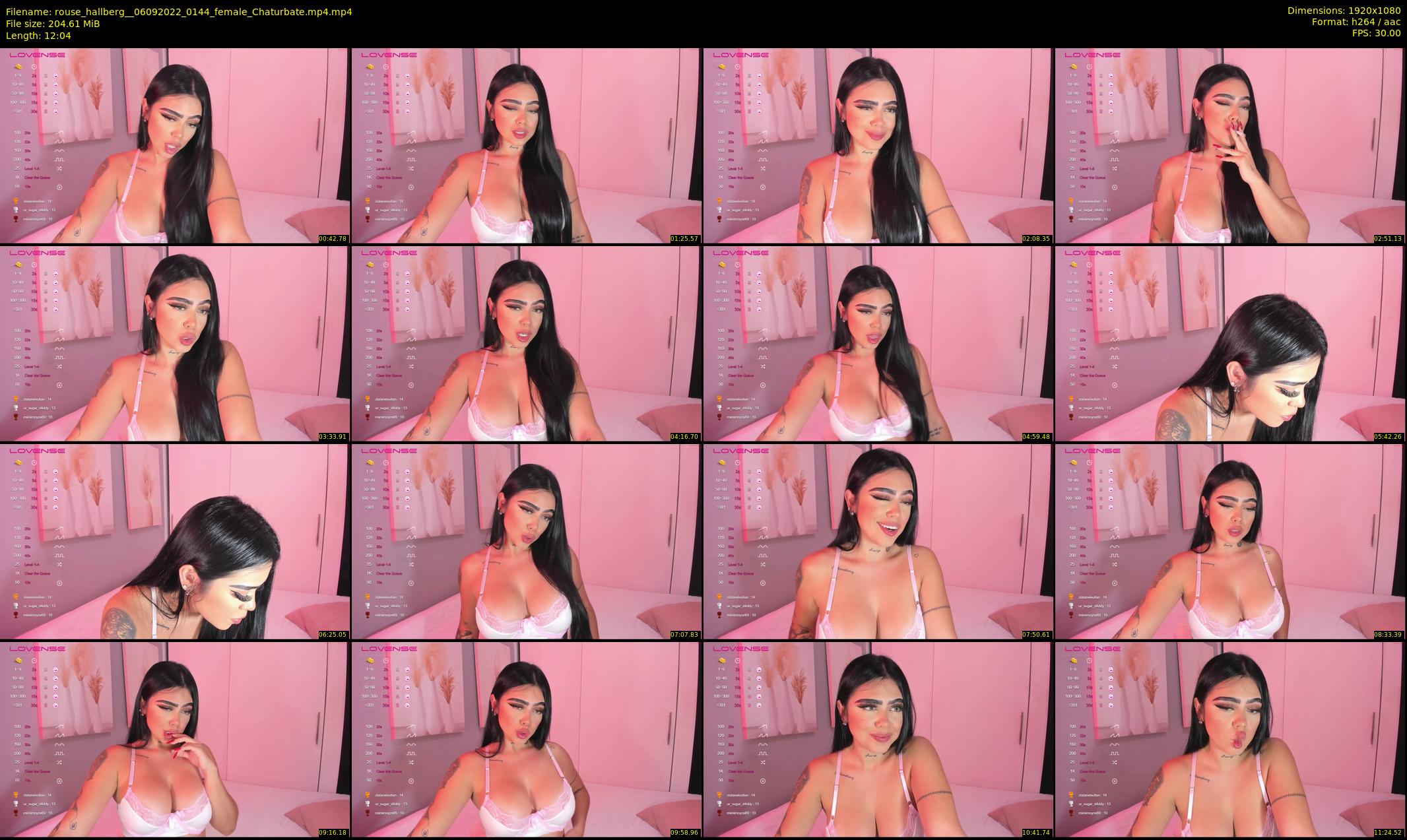 rouse_hallberg_ — 13 minute Chaturbate female cam show recording, 1080p, Sep 6, 2022