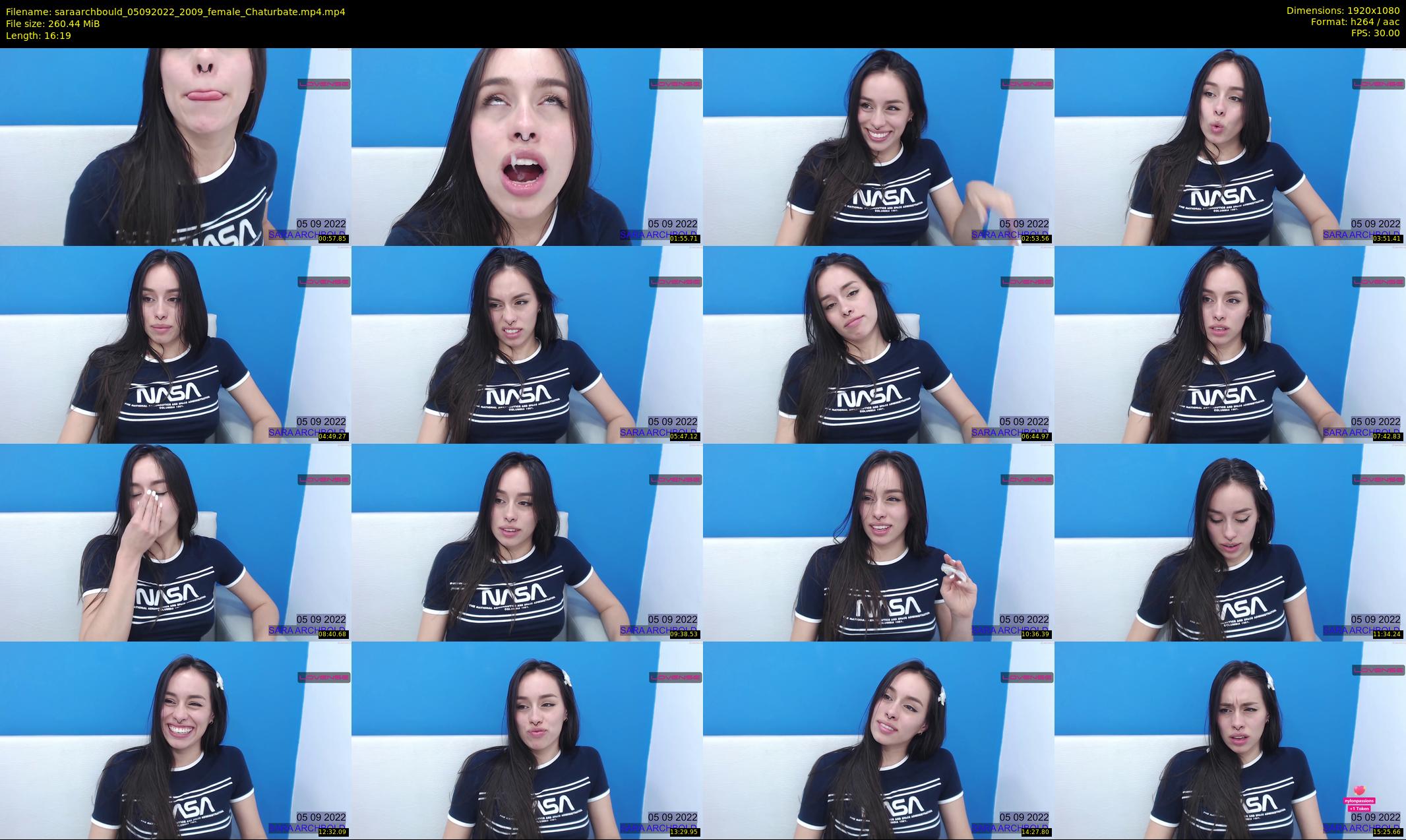 saraarchbould — 17 minute Chaturbate female cam show recording, 1080p, Sep 5, 2022