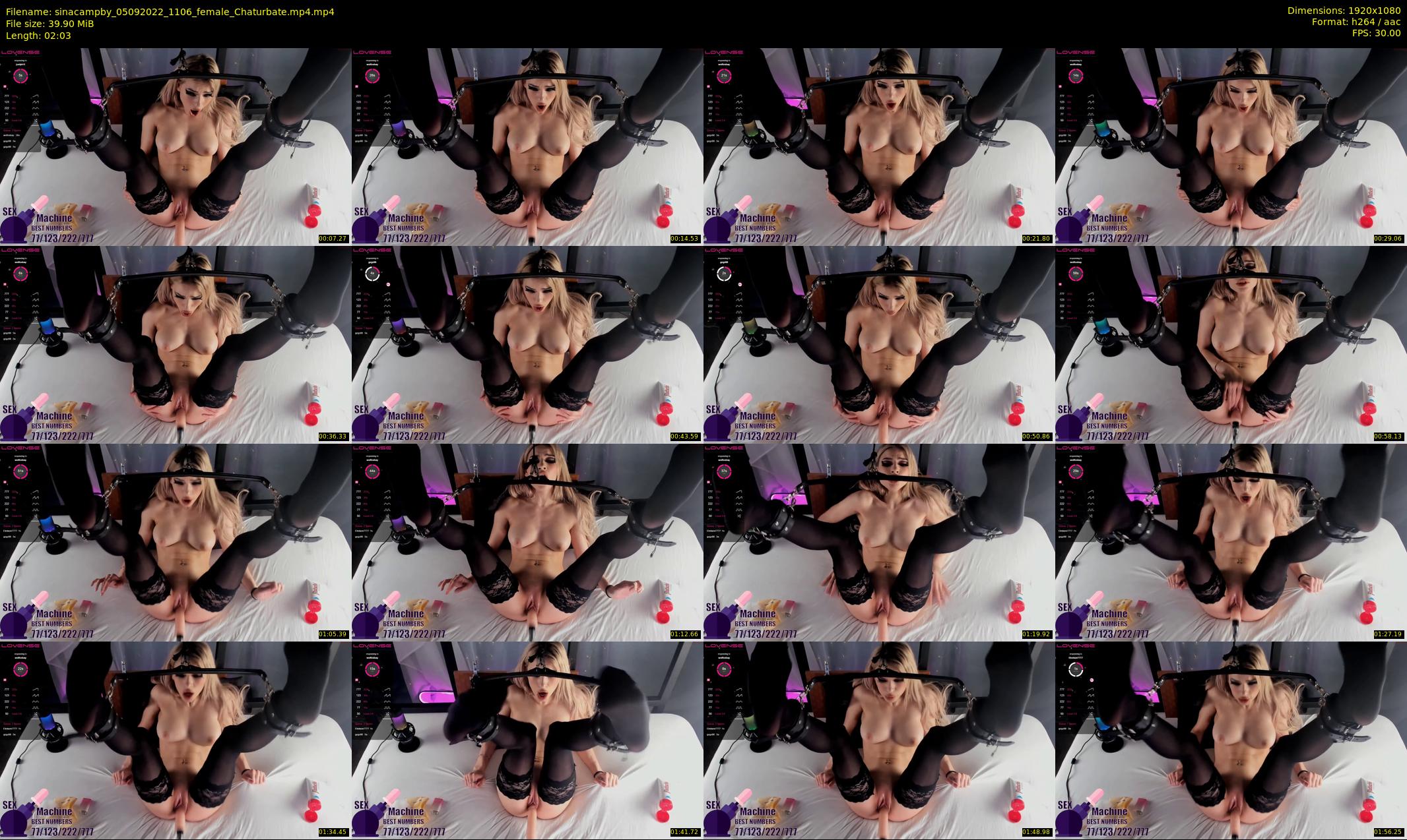 sinacampby — 3 minute Chaturbate couple cam show recording, 1080p, Sep 5, 2022