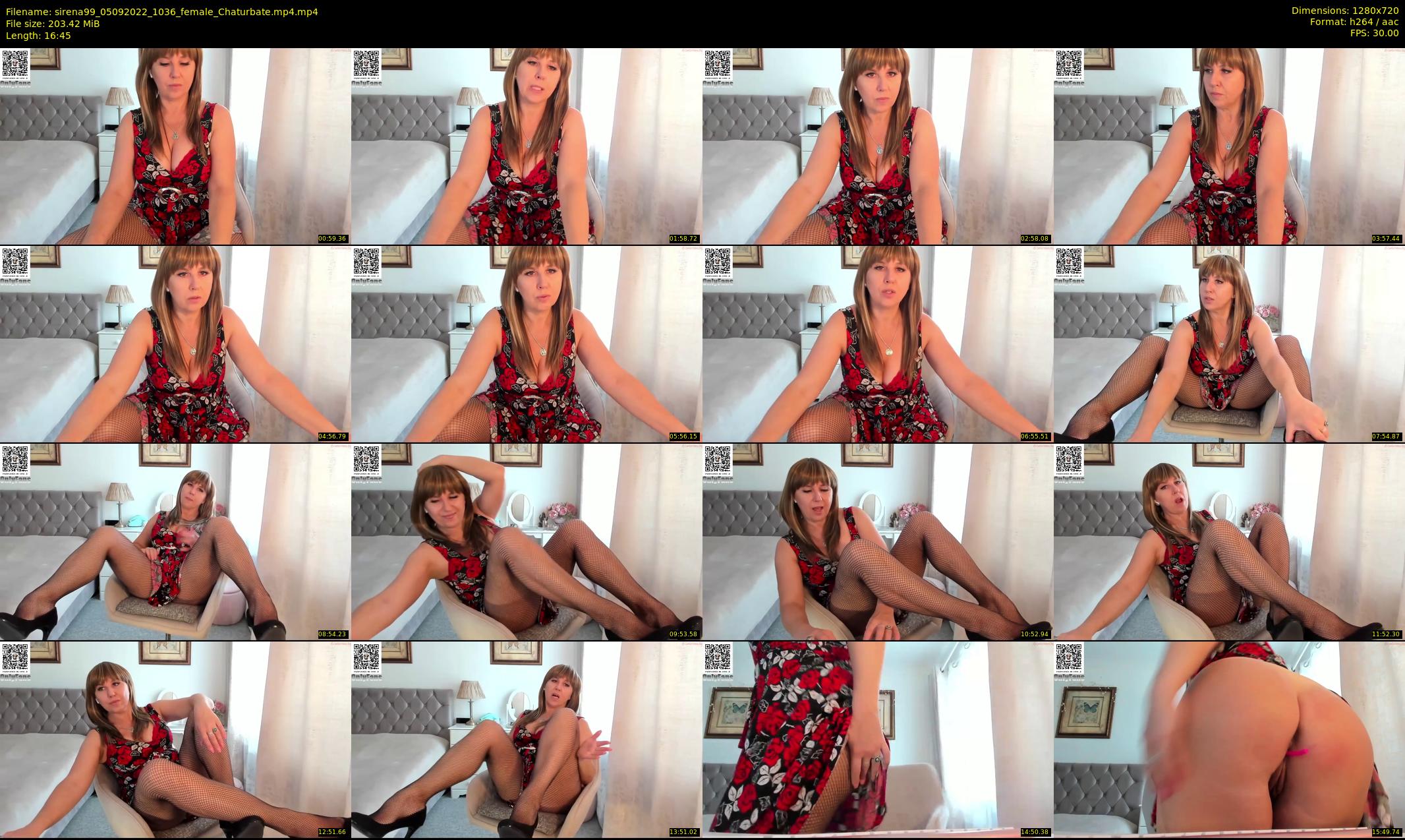 sirena99 — 17 minute Chaturbate female cam show recording, 720p, Sep 5, 2022