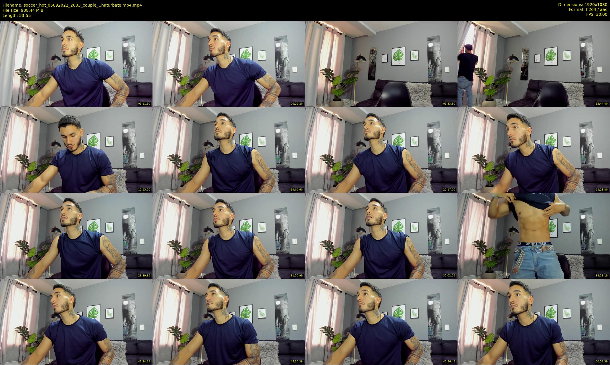 soccer_hot — 54 minute Chaturbate male cam show recording, 1080p, Sep 5, 2022